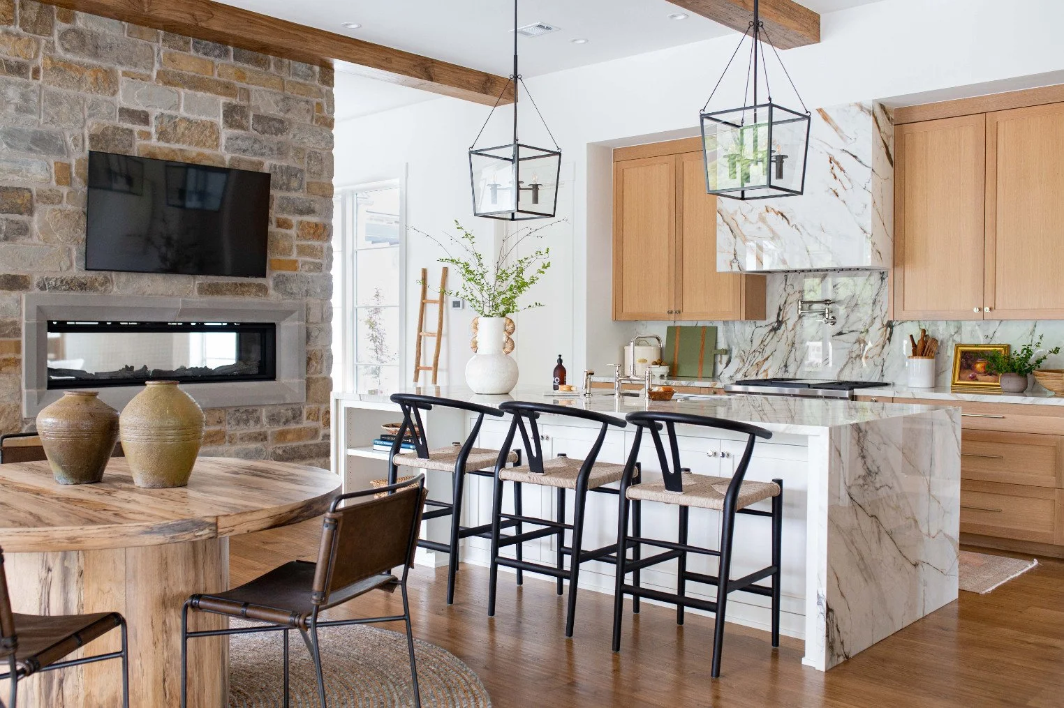 Contemporary Organic Kitchen Remodel by House Sprucing project photo 2