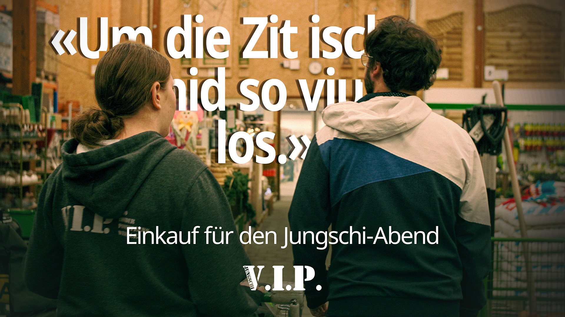 "Um die Zit, isch eh nid viu los"