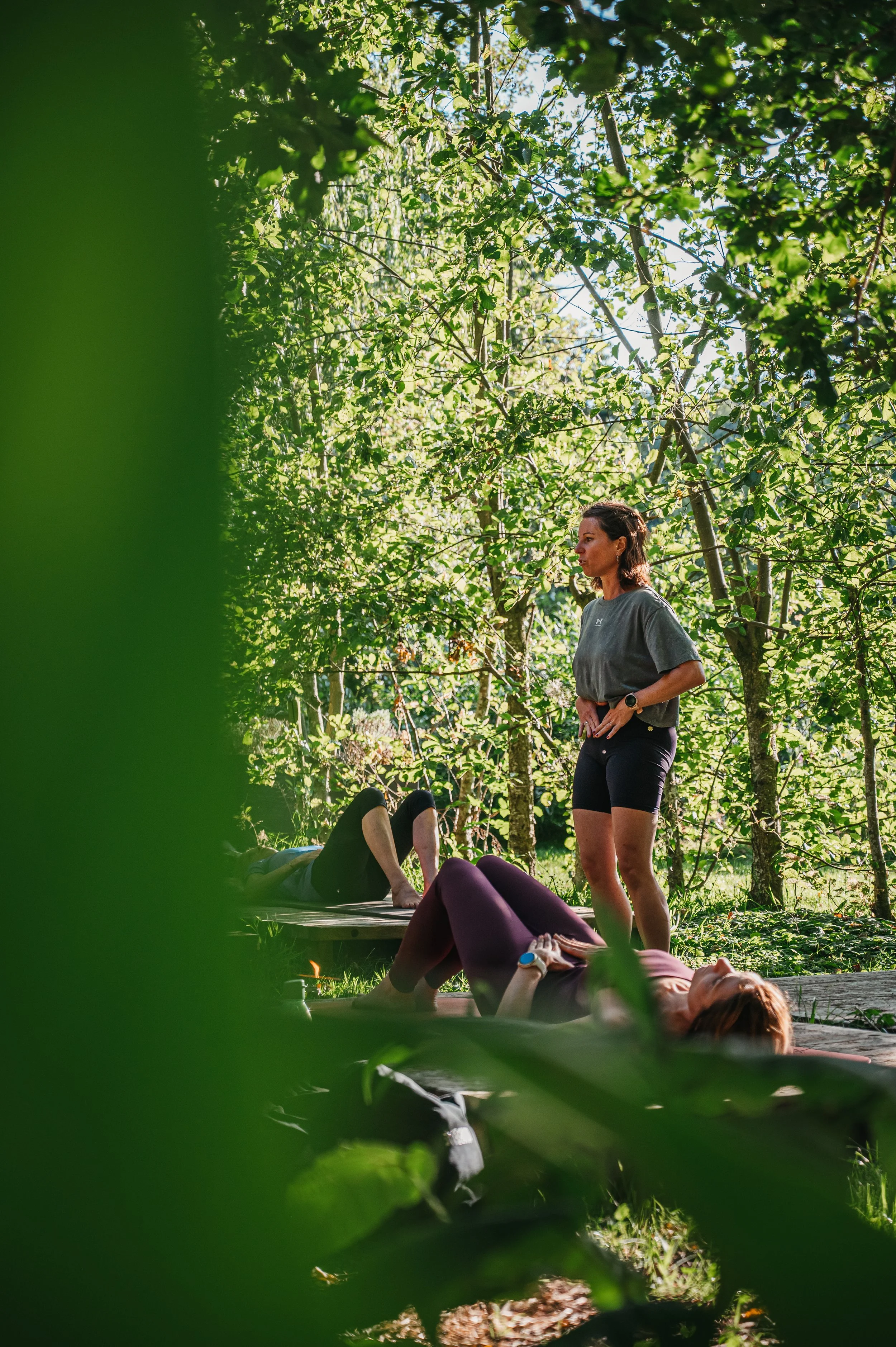 Pilates in Drongen als je buiten wil bewegen