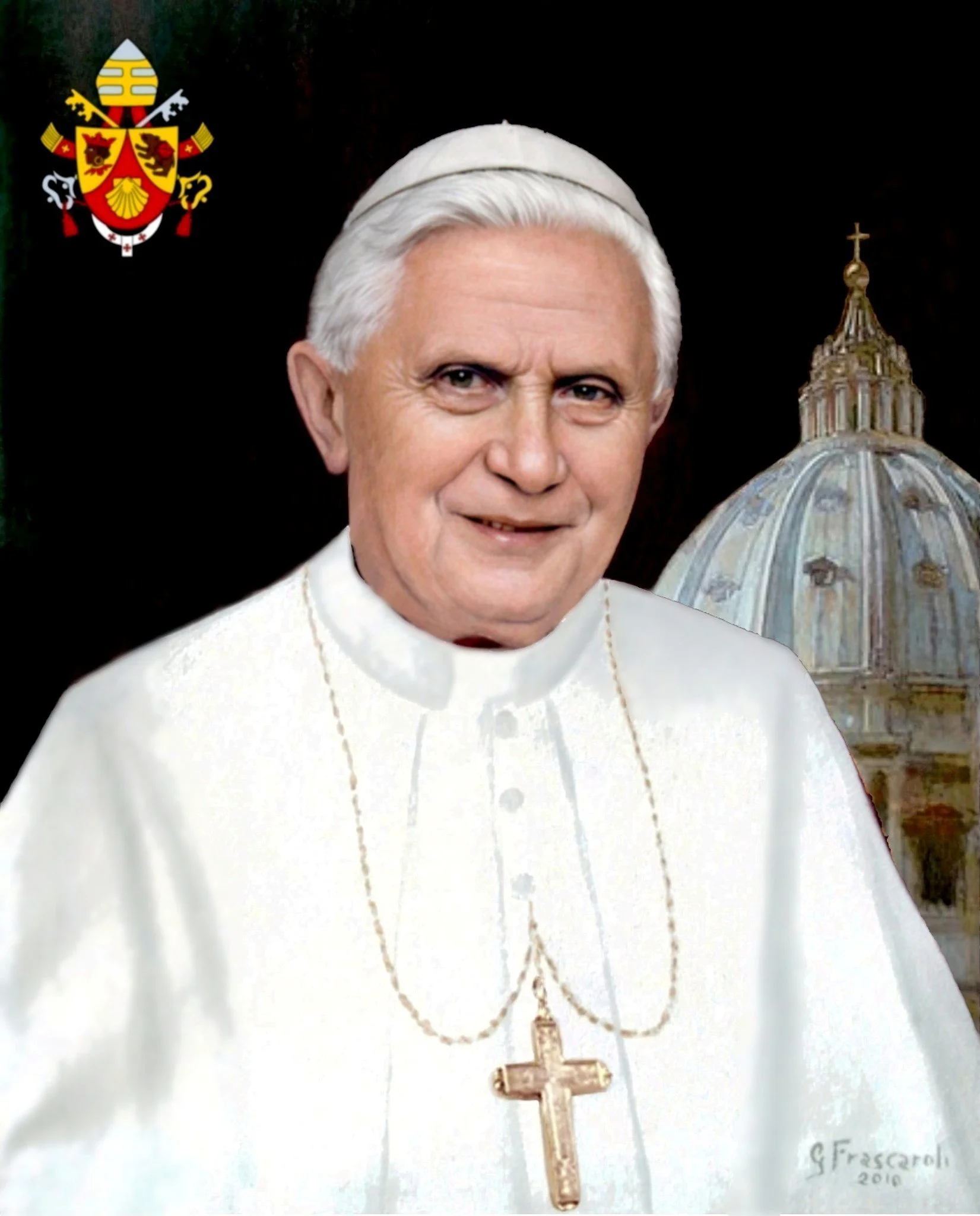 Papa Benedetto XVI (70x60) - 2010