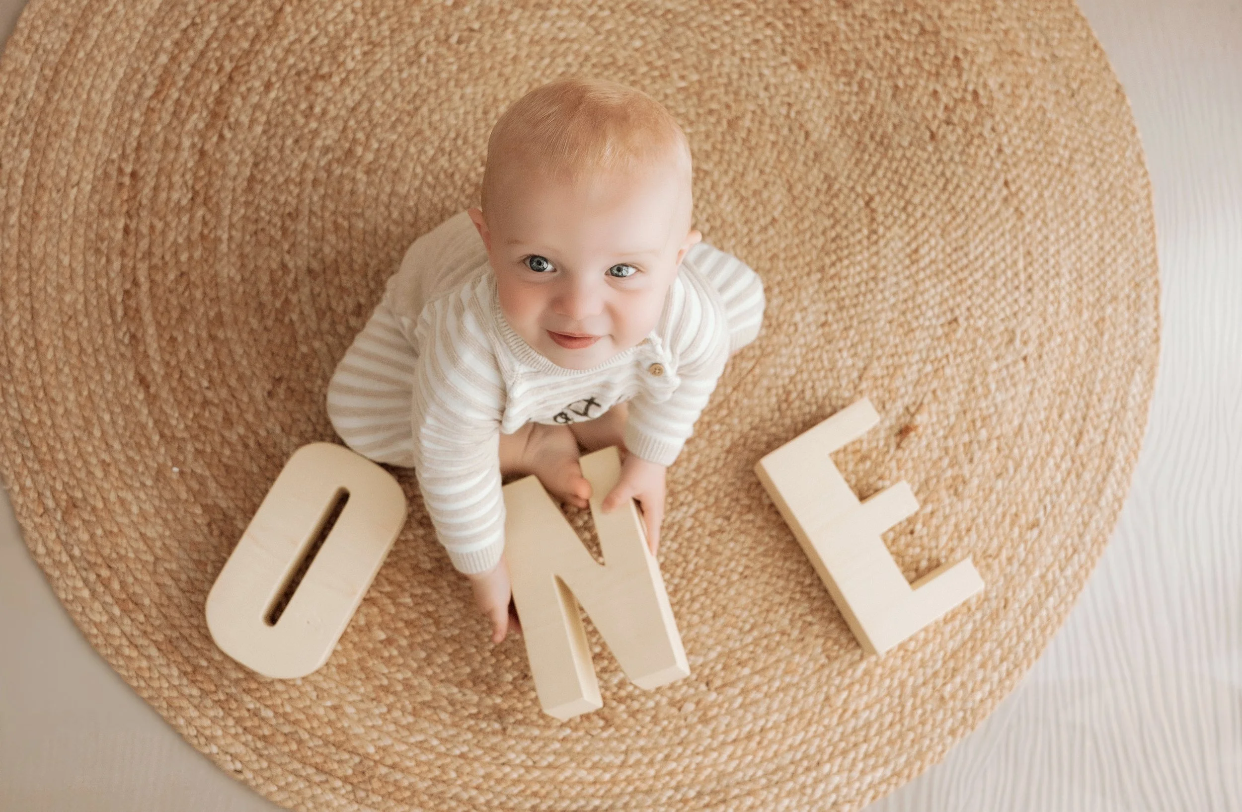 first birthday photo
