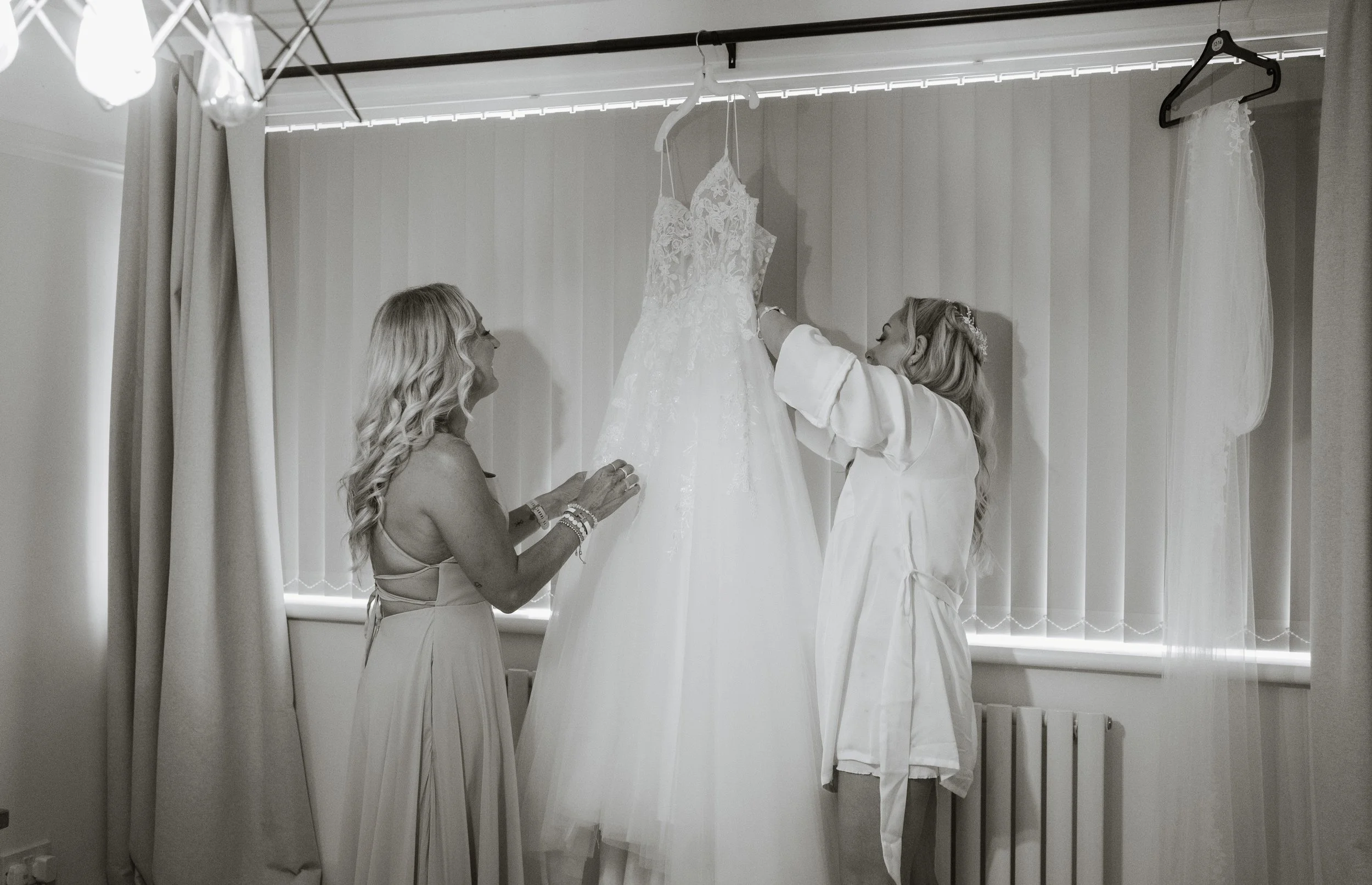 wedding morning bridal prep photo

