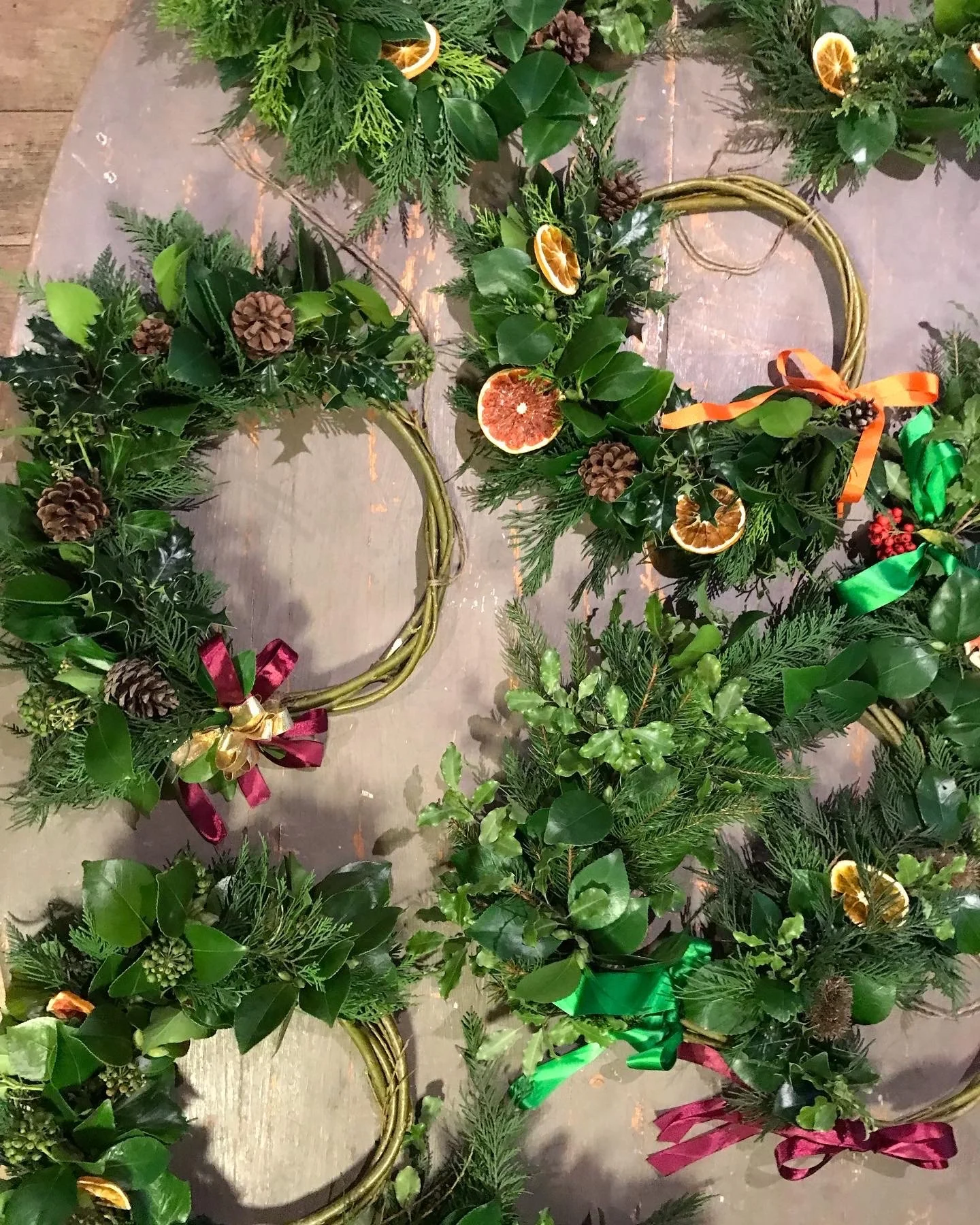 Festive Wreath Making @Minions Tea Room