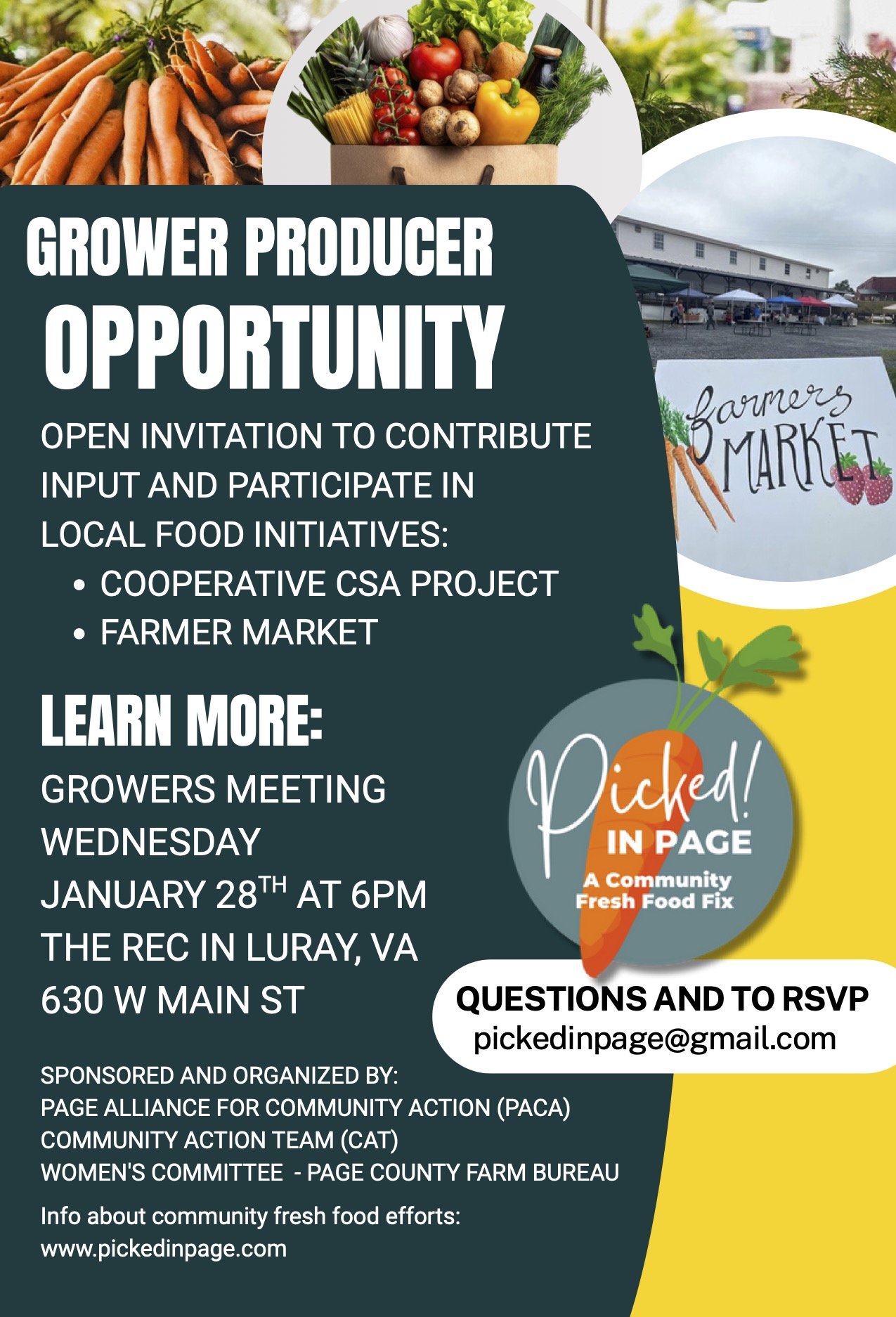 Grower + Producer Opportunities