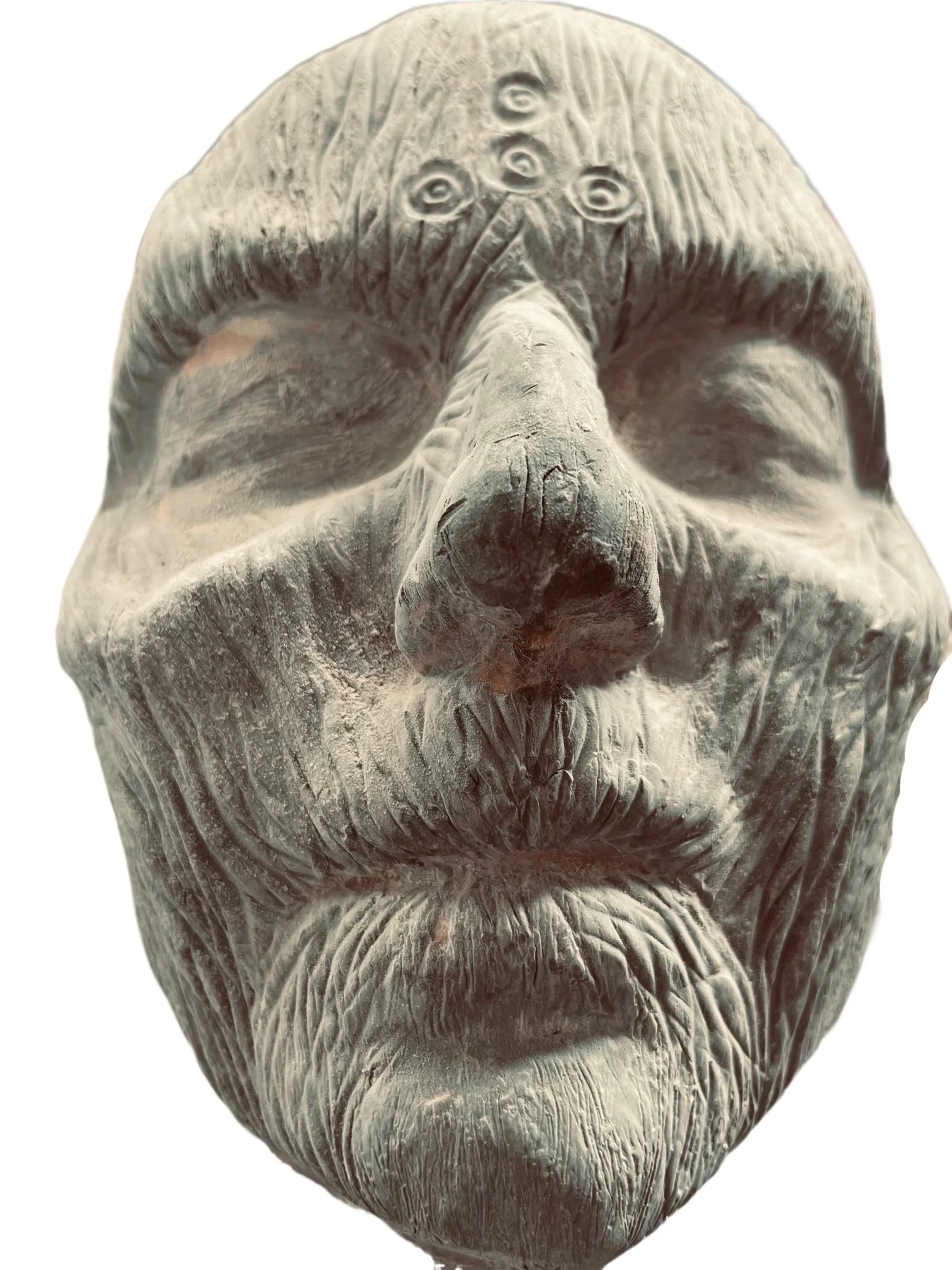 Horror character sculpting makeup design