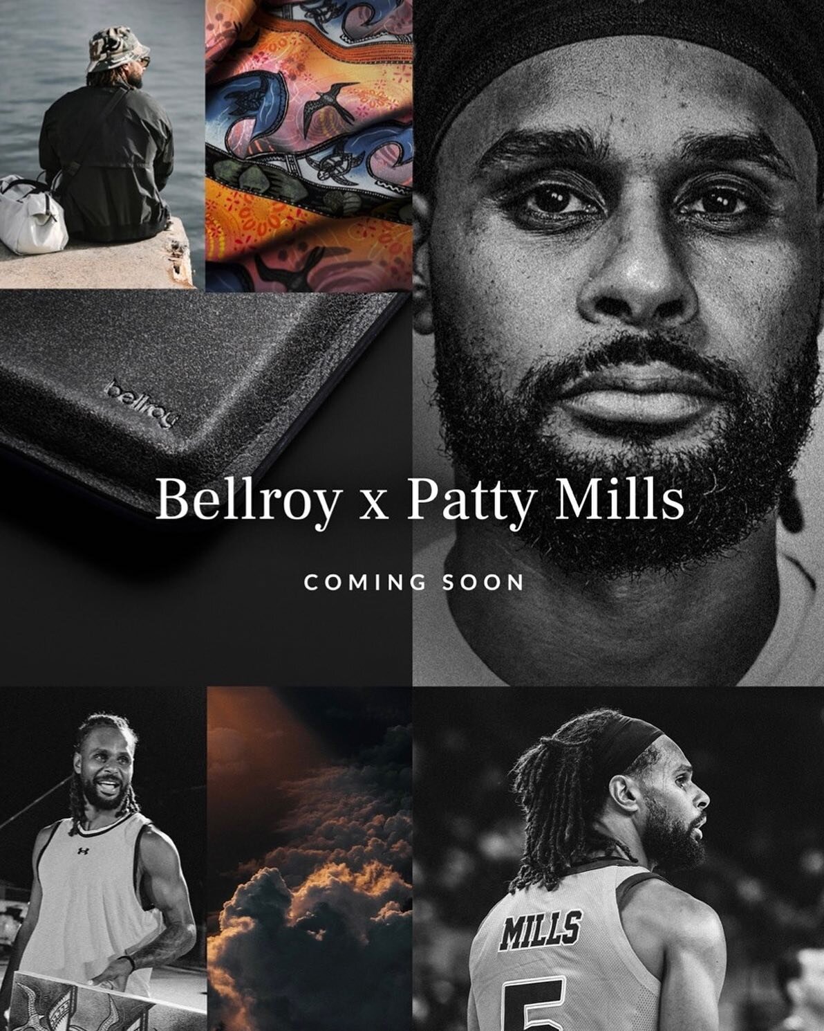 Limited edition @bellroy collection with @balapat, coming soon. Hit the link in bio for your fast-break to release info.⁠