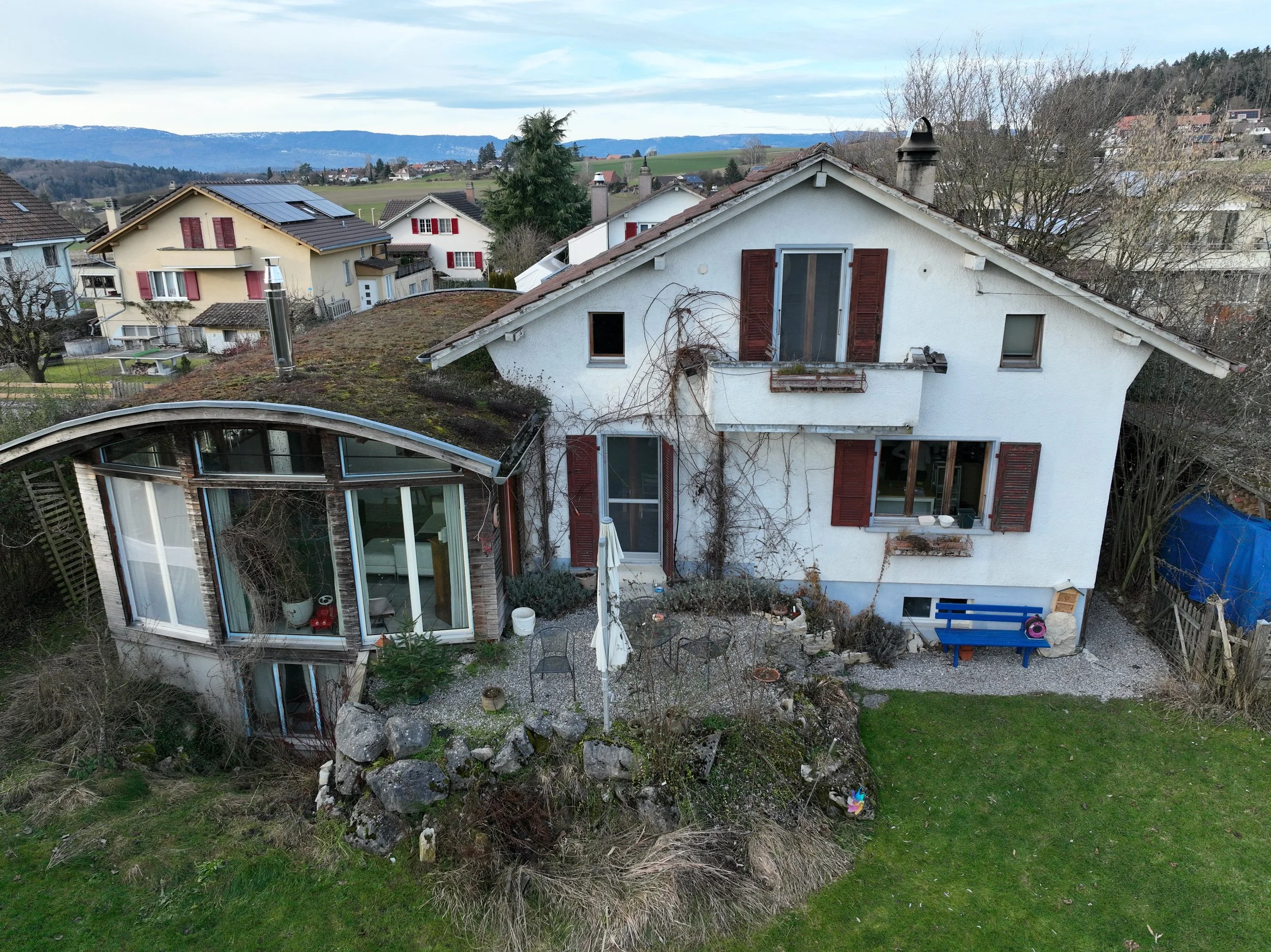 Einfamilienhaus mit grossem Garten
