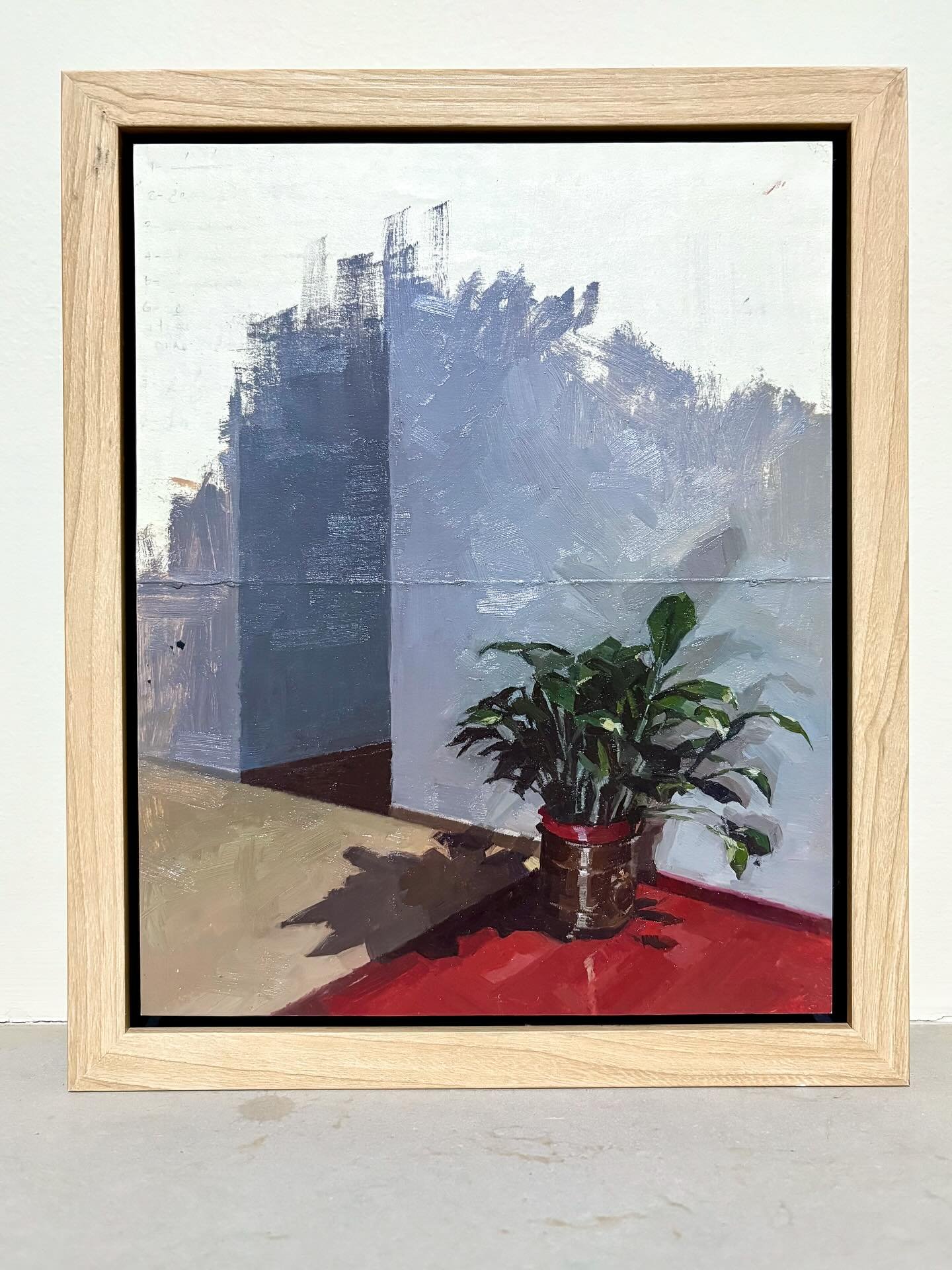 Como mirar directo al pasado. Encontr&eacute; una pintura vieja sobre una chimenea que pronto desaparece. Muestra un lugar que ya no existe y una mata que se convirti&oacute; en regalo. De ese conjunto de momentos y objetos y tiempo solo queda esta p