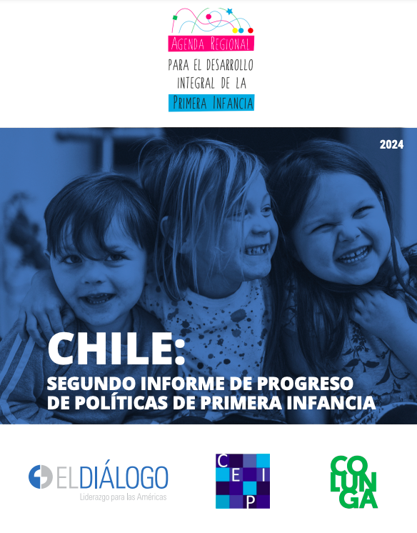 Portada de informe 'Chile: Segundo informe de progreso de políticas de primera infancia'.