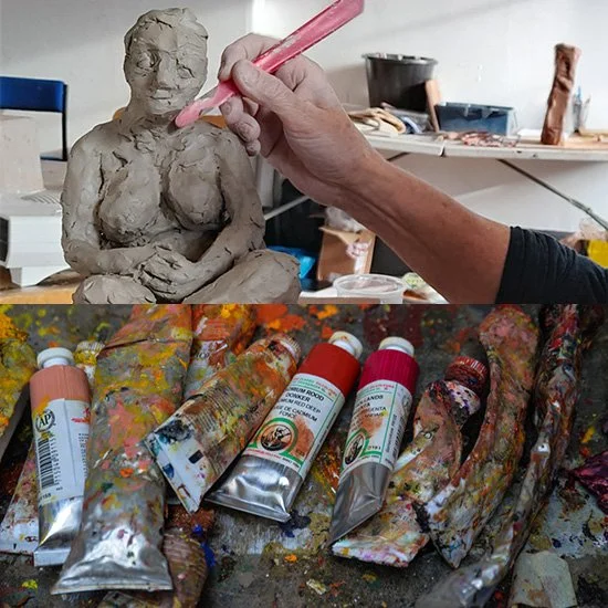 Sculpture, Life Drawing, Painting