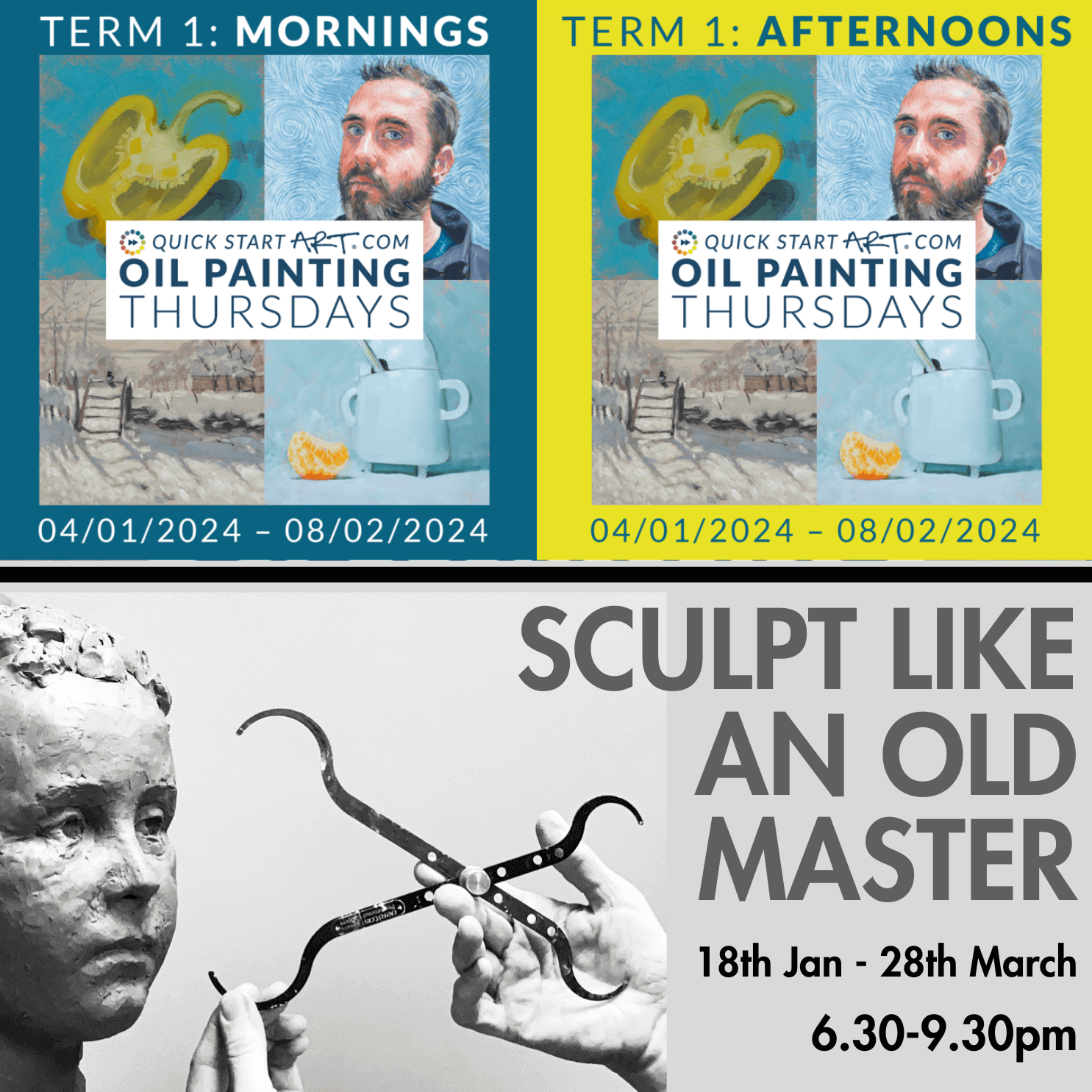 Oil Painting/Life Sculpture 