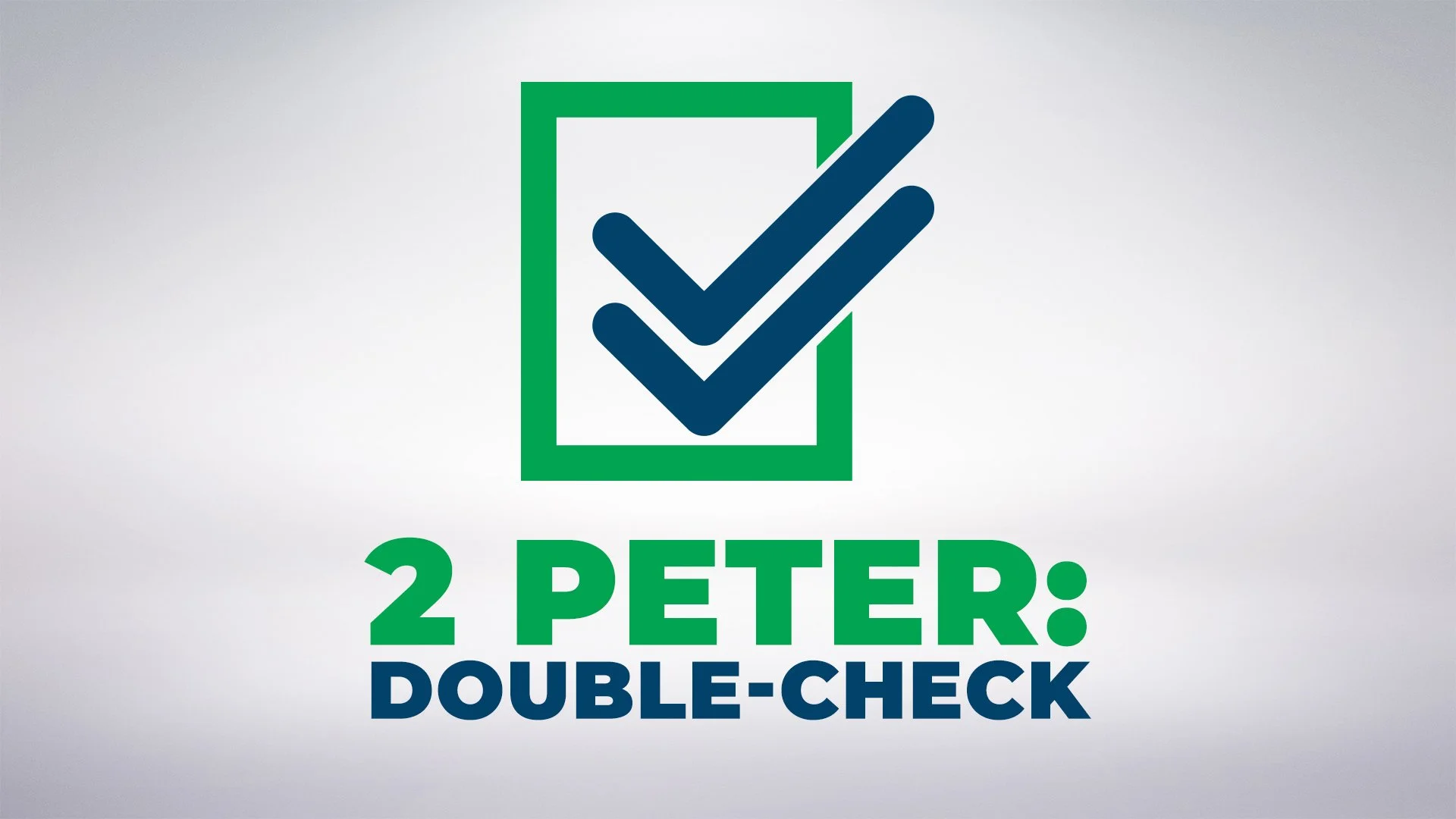 2 Peter: Double-check