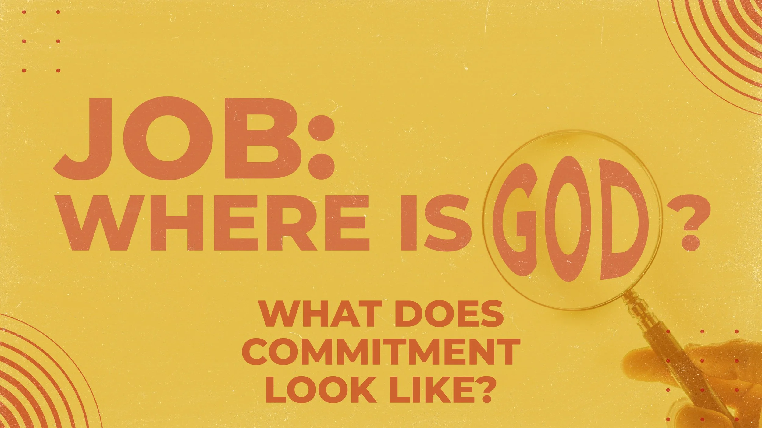 What Does Commitment Look Like? (Job 31)