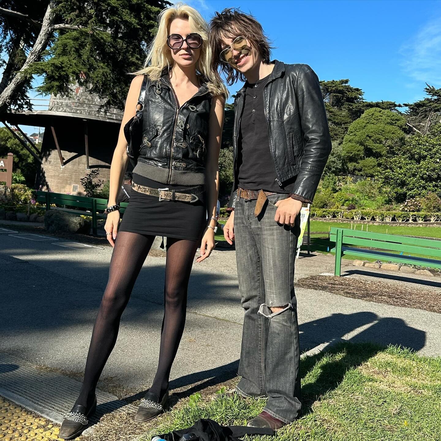 Made some Dutch friends at the windmill. Thanks for bringing your style to SF! #sfstreetstyle #style #stylist