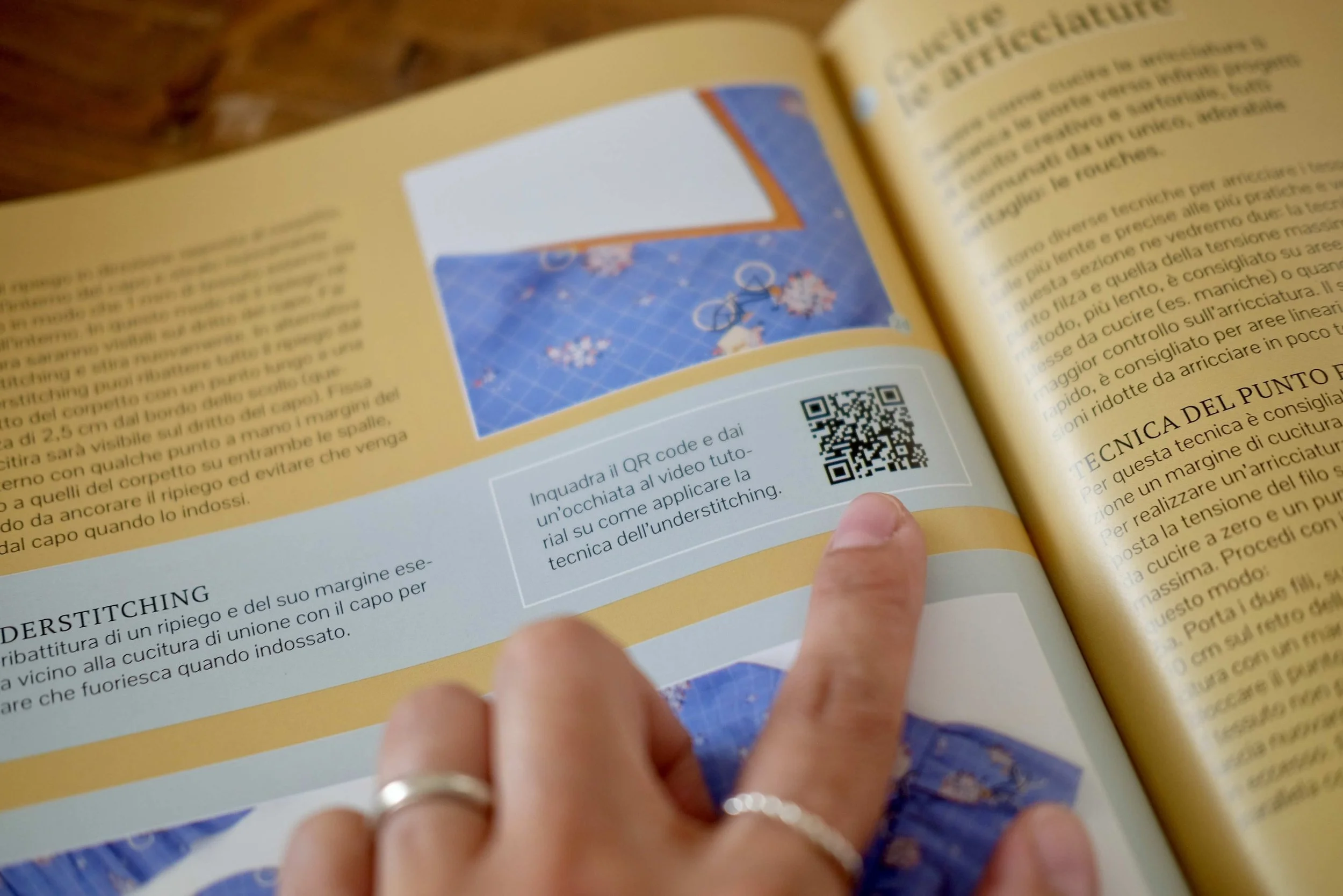 Libro di cucito con istruzioni foto e video passo-passo