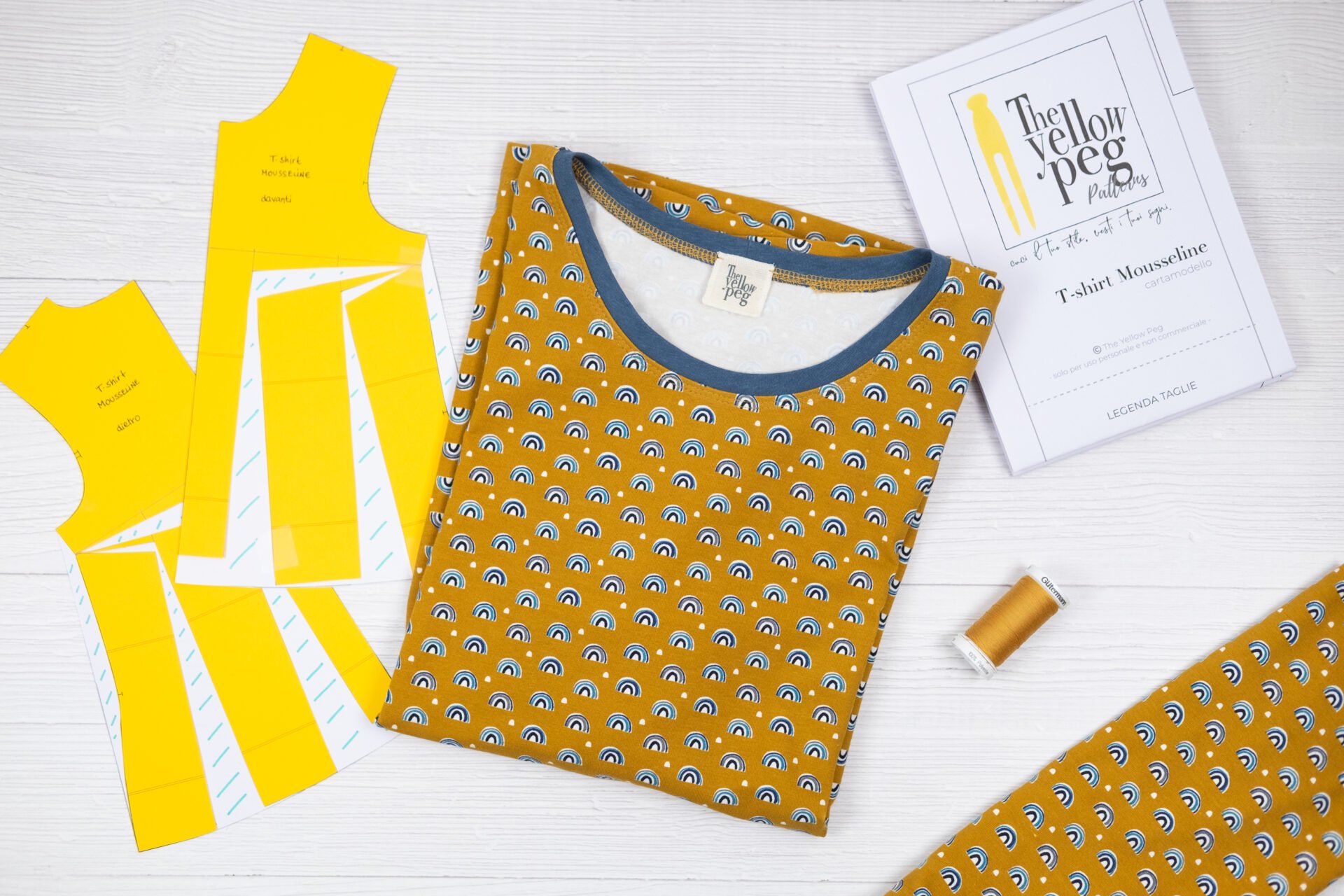 Cartamodelli premaman: come trasformare una t-shirt per adattarla al  pancione — The Yellow Peg