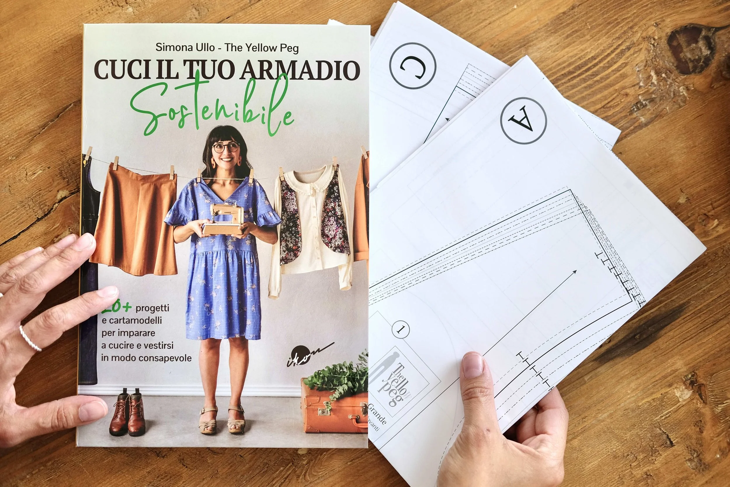 Cuci il tuo armadio sostenibile: il libro per imparare a cucire