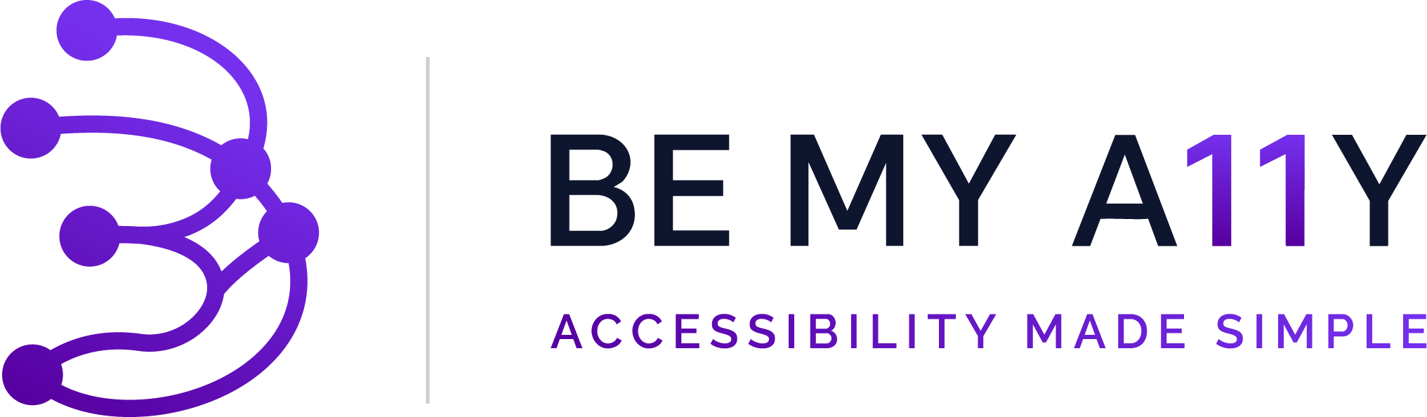BE MY A11Y Logo