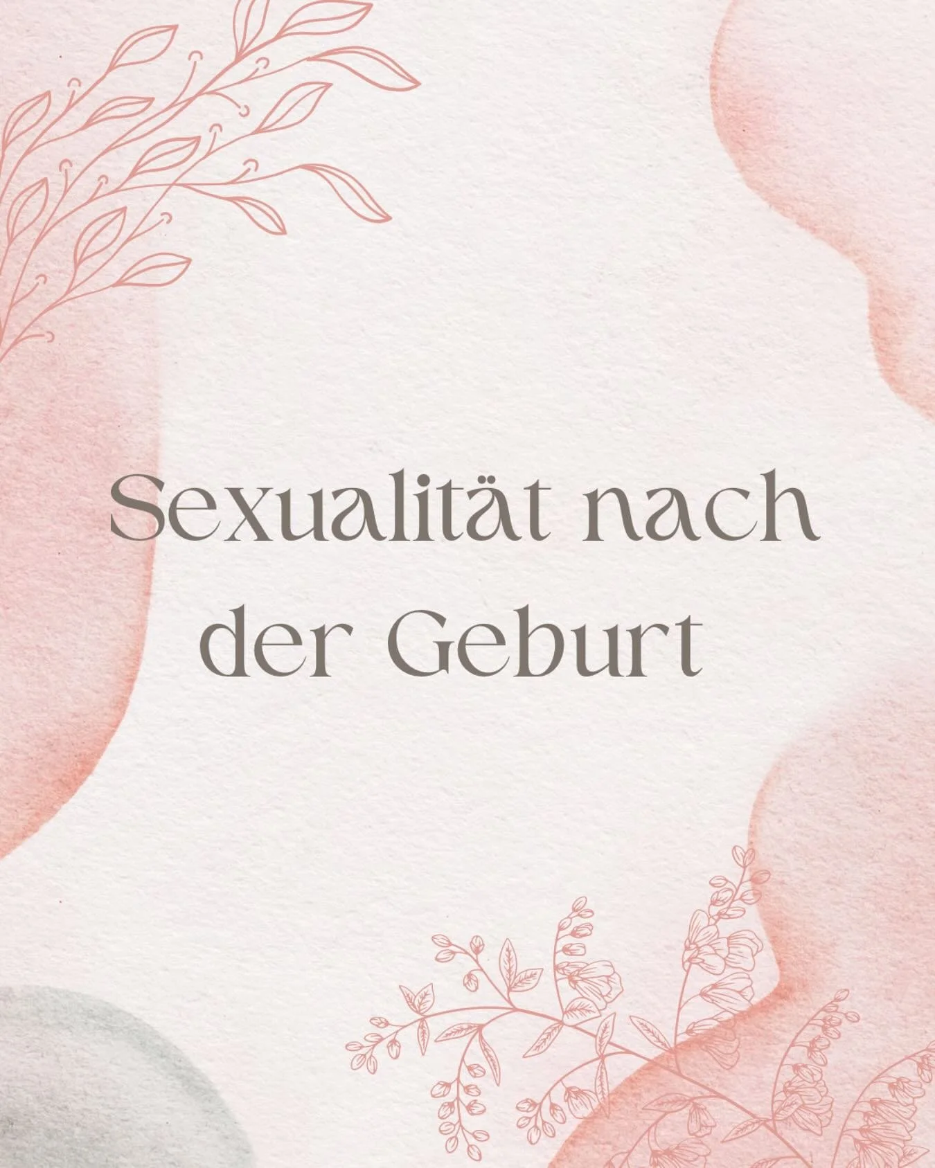 Wann geb&auml;rende Personen nach der Geburt wieder Bereit f&uuml;r Se* sind ist sehr individuell. 

Geburtsverletzungen k&ouml;nnen erstmal ein Hindernis sein. Besonders wenn diese noch schmerzhaft sind. Hier lohnt es sich zu warten, bis alles gut v