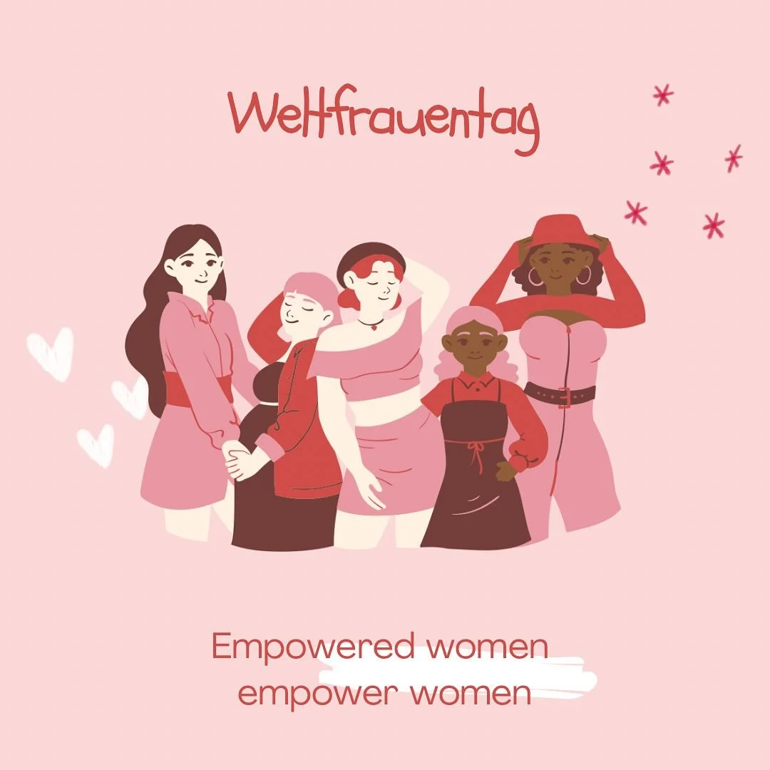 8.M&auml;rz ist Weltfrauentag oder auch feministischer Kampftag 

Dieser Tag soll zum einen feiern, was Frauen schon alles erreicht haben, aber auch daran erinnern, dass weiterhin eine Ungleichheit und Benachteiligung der Frauen sowie Gewalt gegen Fr