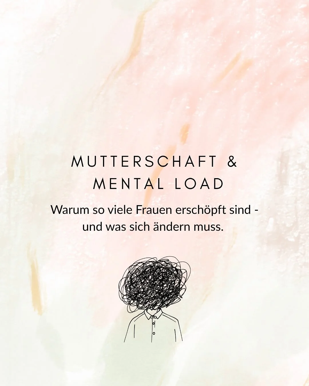 Wir sprechen oft &uuml;ber &bdquo;&Uuml;berforderung&ldquo; in der Mutterschaft &ndash;
aber selten &uuml;ber die Strukturen, die sie verursachen.

🔸 Mental Load bedeutet: Verantwortung tragen, alles im Blick behalten, an alles denken &ndash; und da