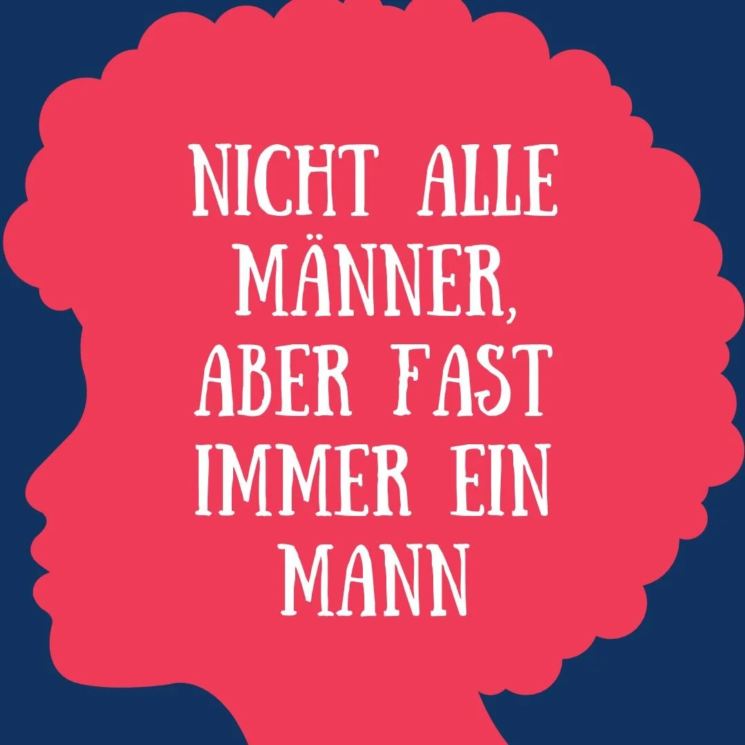 Nicht alle M&auml;nner, aber fast immer M&auml;nner. 

Warum wir Frauen und M&auml;dchen in unserer Gesellschaft besser sch&uuml;tzen m&uuml;ssen. 👏🏻 

Quelle: BKA - Lagebilder Geschlechtsspezifisch gegen Frauen gerichtete Straftaten 

#gewaltgegen