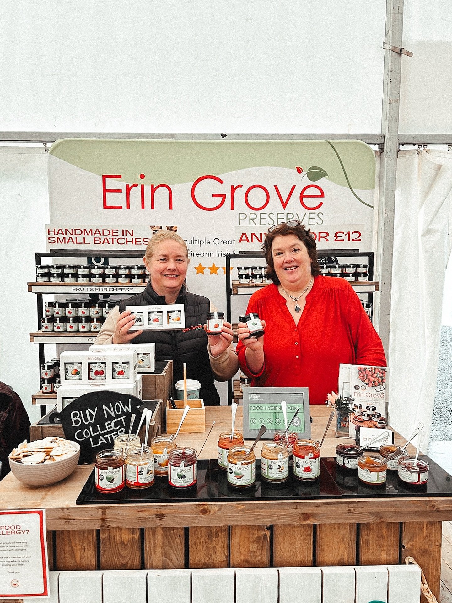 We&rsquo;re back at @gardenshowirl for day two! The vibes are even better today, it&rsquo;s buzzing already and we can&rsquo;t wait for another great day at Antrim Castle! 🏰 

Paula McIntyre is here today doing cookery demonstrations so make sure th