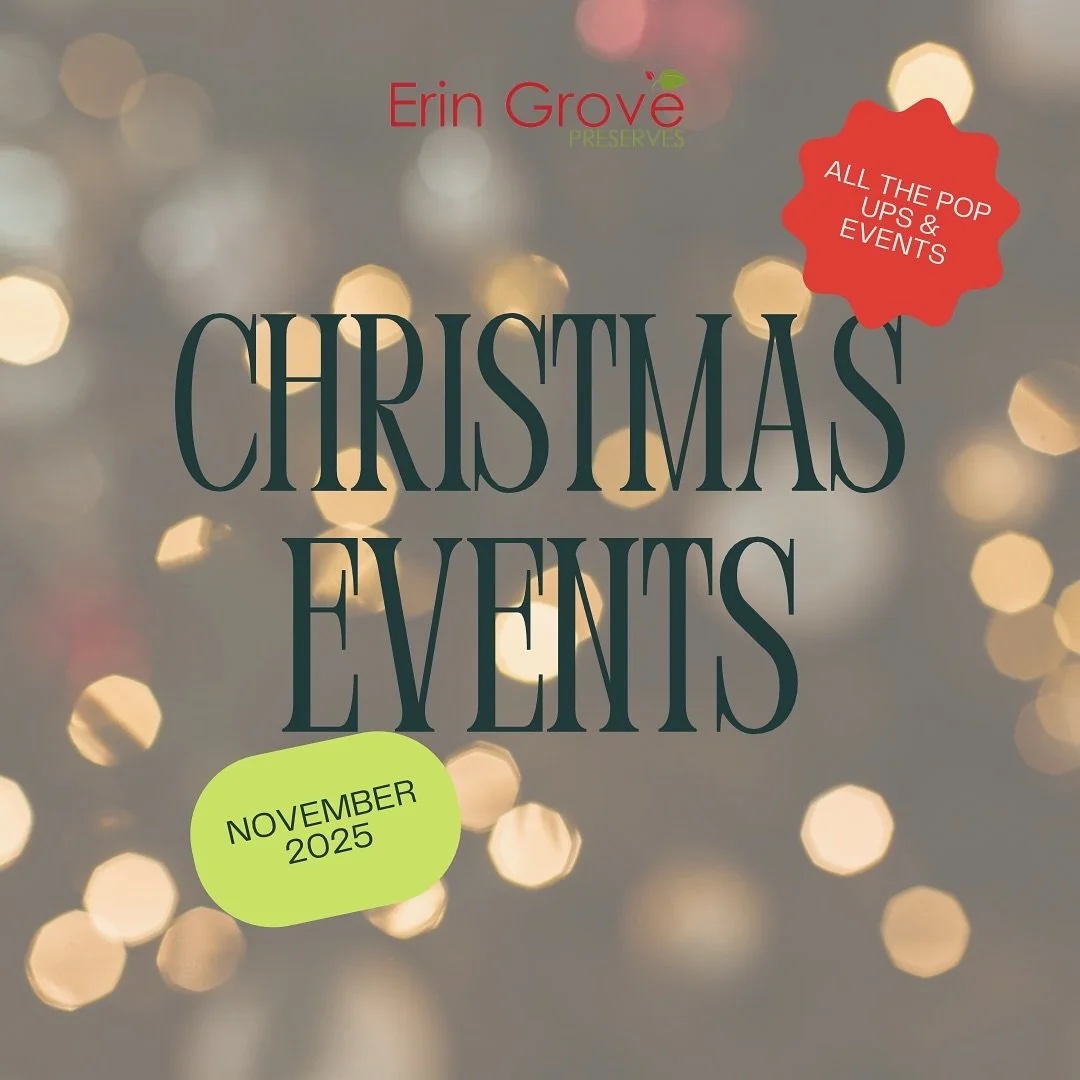 Happy November! ✨ Now that Halloween is out of the way we can officially say that we&rsquo;re in the midst of all the Christmas prep and getting ready for our markets and pop up events over the next two months.

Just so you have a wee heads up on whe