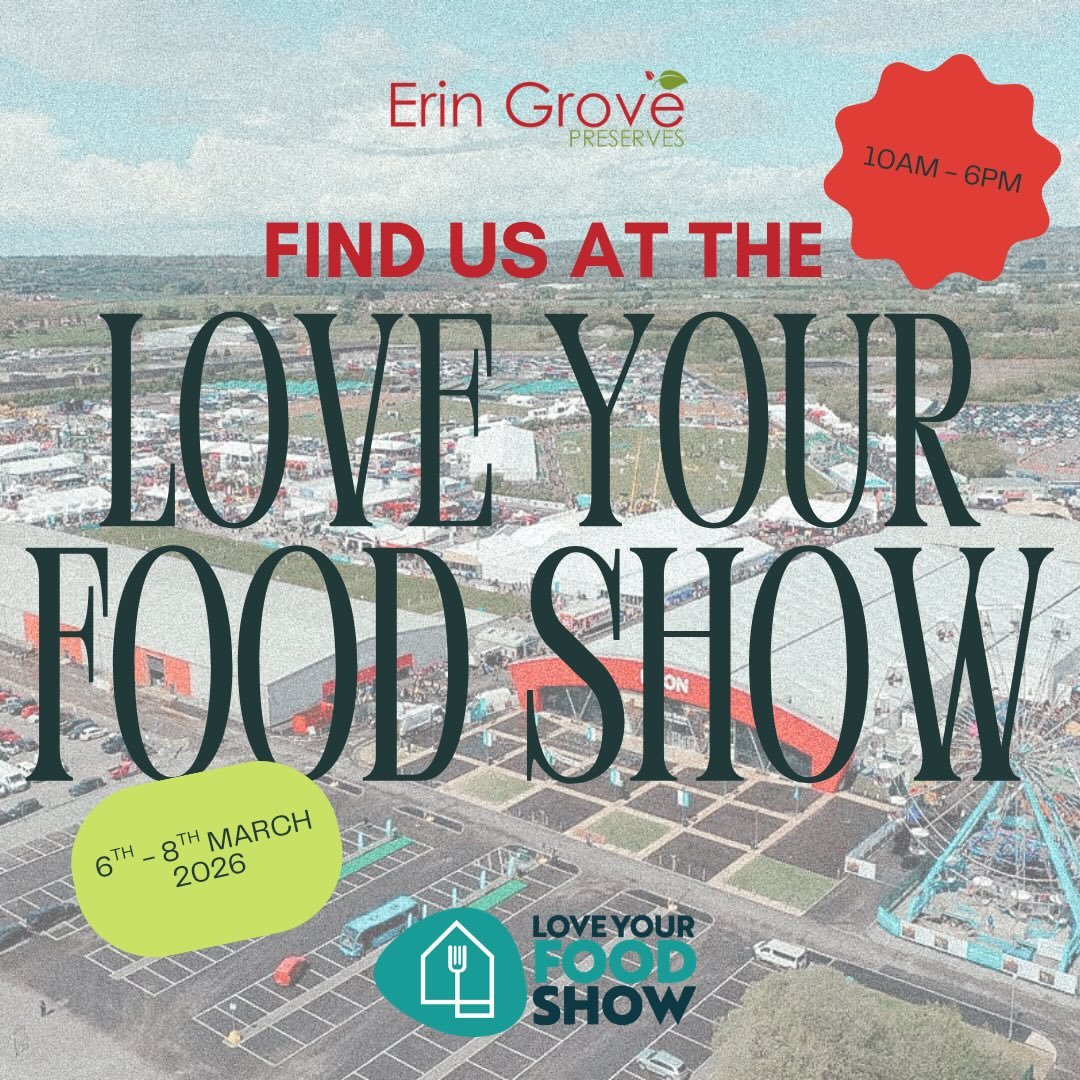 We&rsquo;re delighted to be exhibiting at the Love Your Food Show in Belfast at the Eikon Centre this weekend! ✨ The show is on all weekend from 10am - 6pm each day, and it&rsquo;s set to be an amazing display of local producers so head over to the l