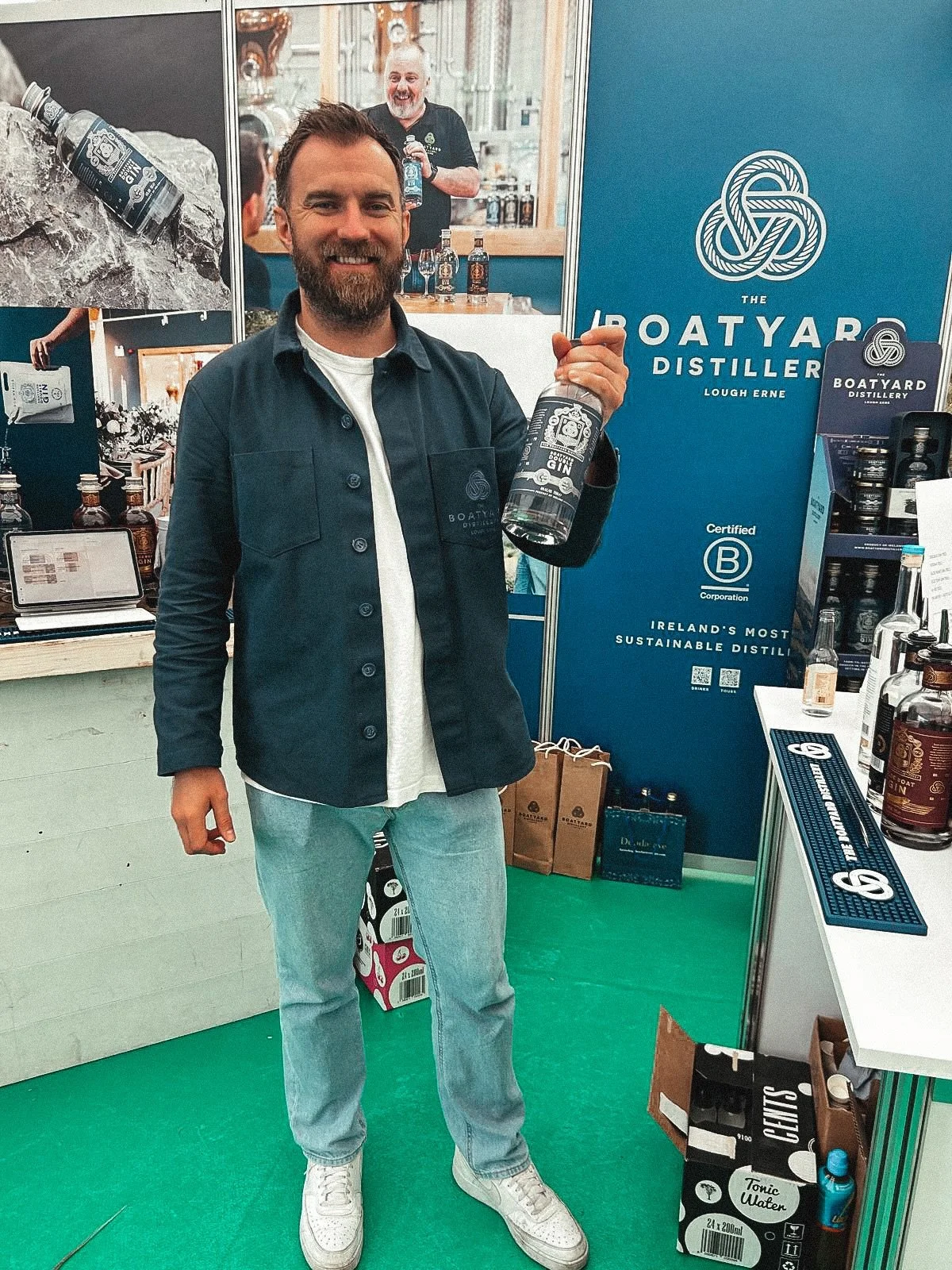 We love being alongside some of our favourite Fermanagh small food producers at @balmoralshow 🐮 

This year we ran into @boatyarddistillery @thecurlypigs @embark_protein &amp; @the_fluffy_meringue 🍸🥓 🍫

Go and give them a follow if you&rsquo;re n