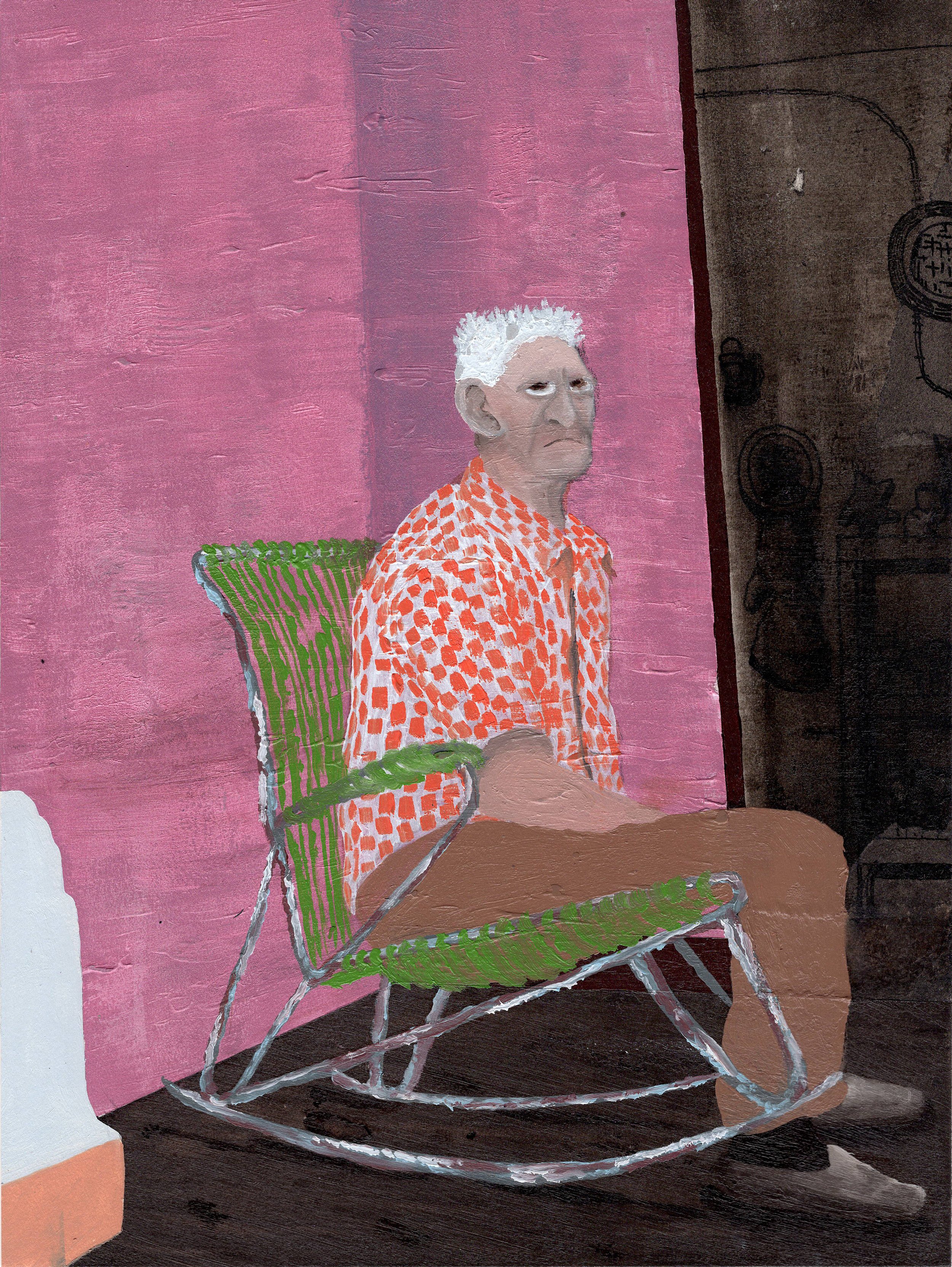 Old Man and his Chair