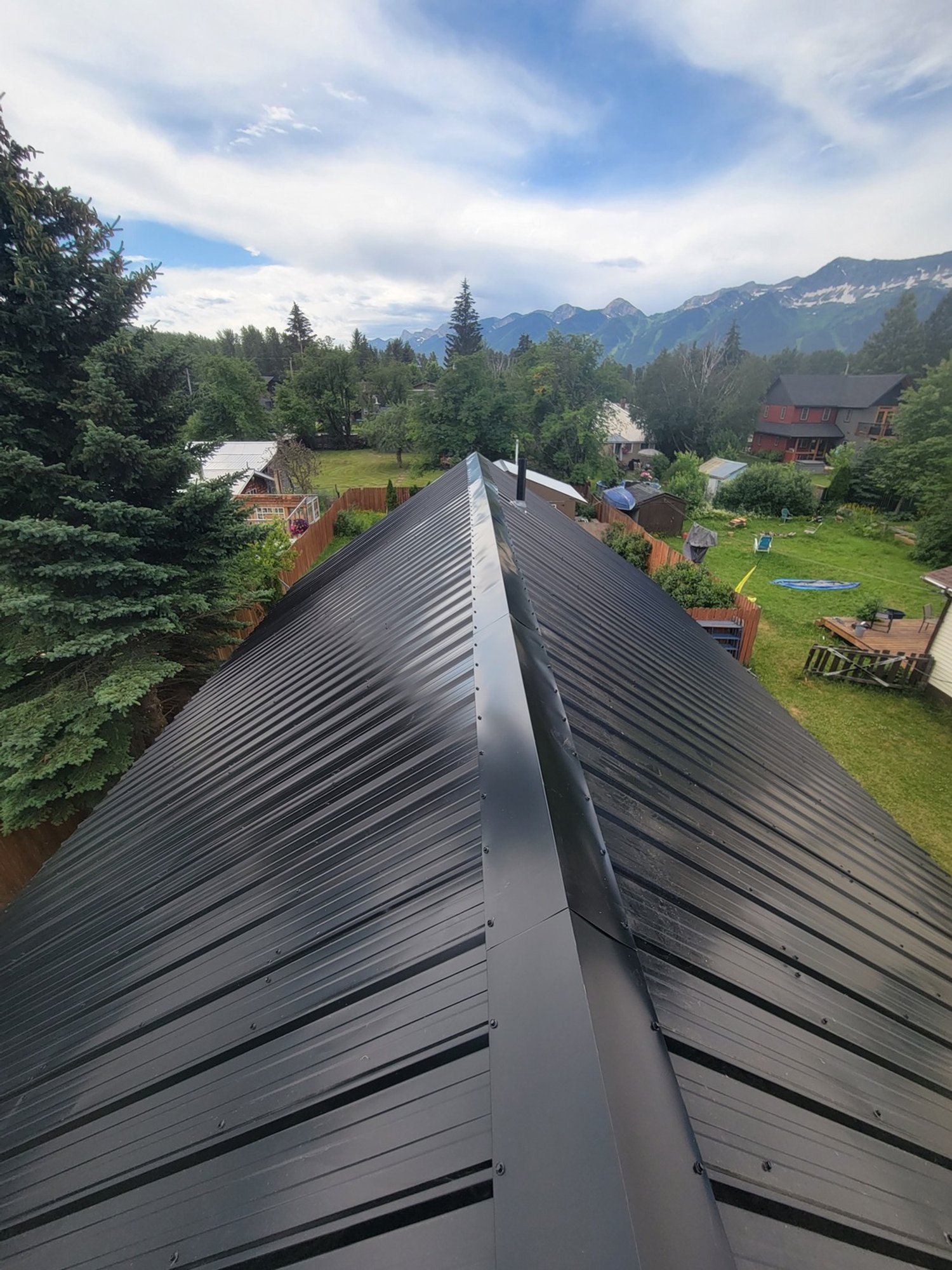 Birdhouse Roofing - Black Forma Steel I9 Metal