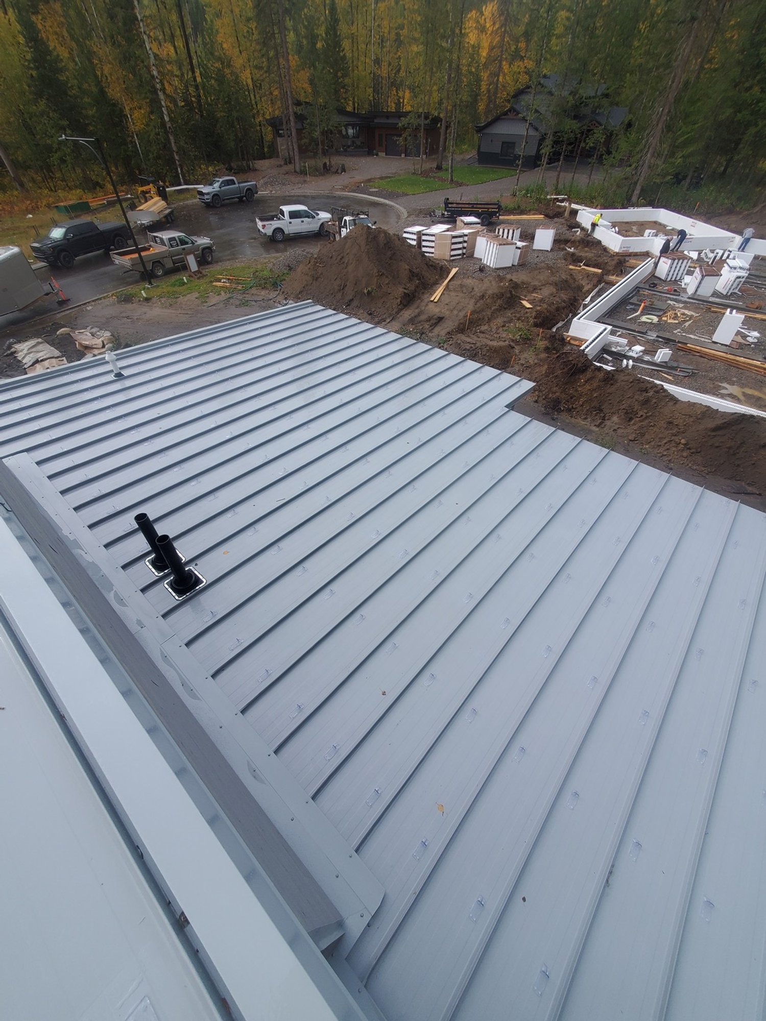 Birdhouse Roofing - Metal Roof Mechanically Locked Panel