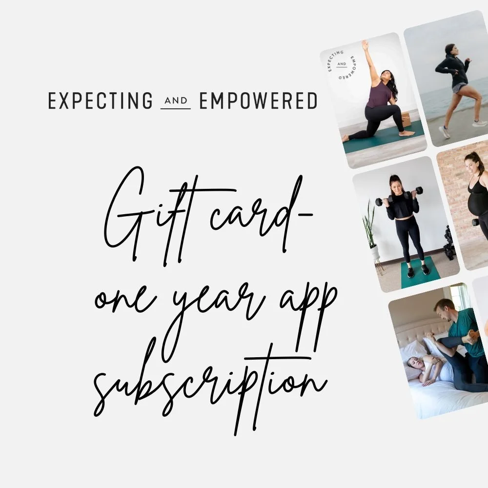 Expecting and empowered fitness guides expecting empowered