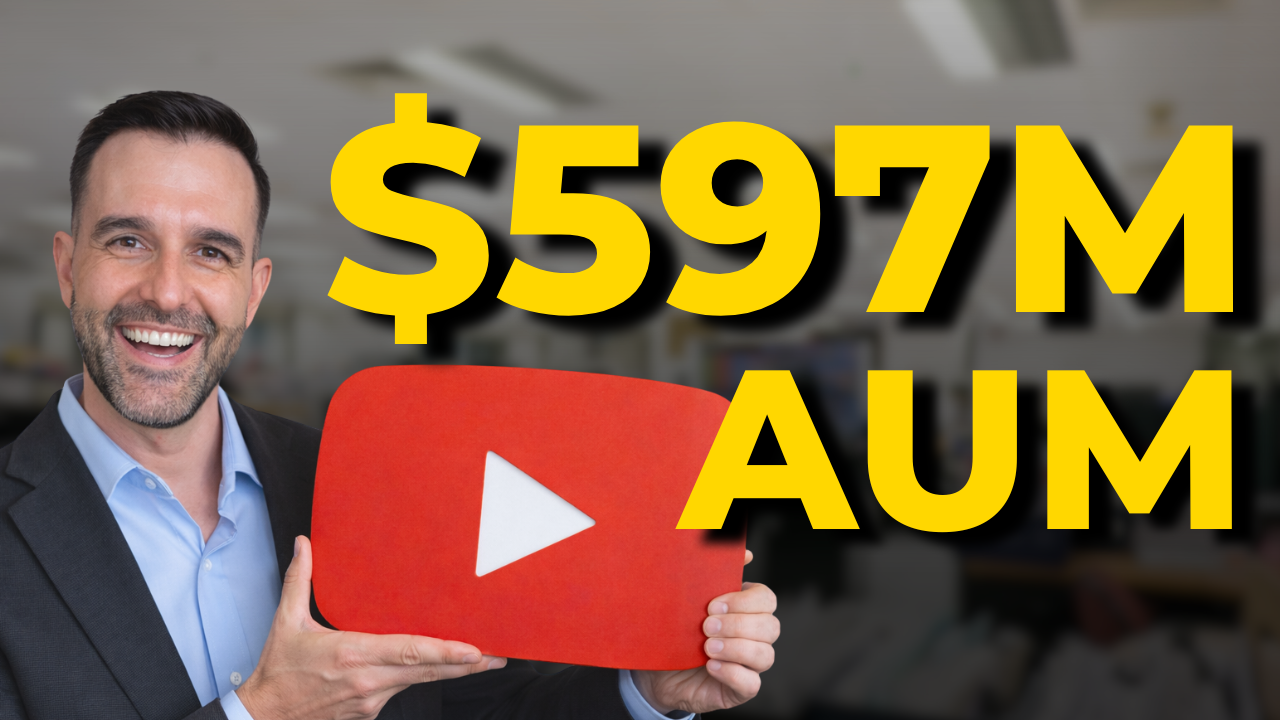 YouTube Cited as Key Driver in $597M RIA Acquisition