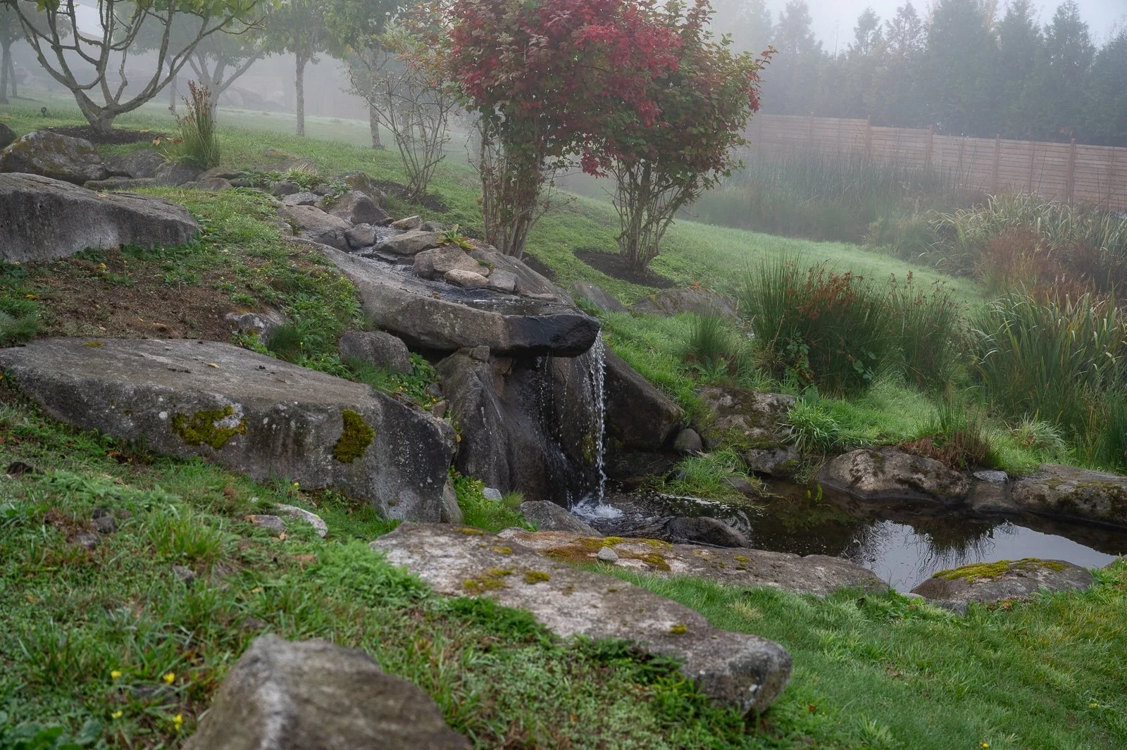 Rock waterfall leading to another fall.jpg