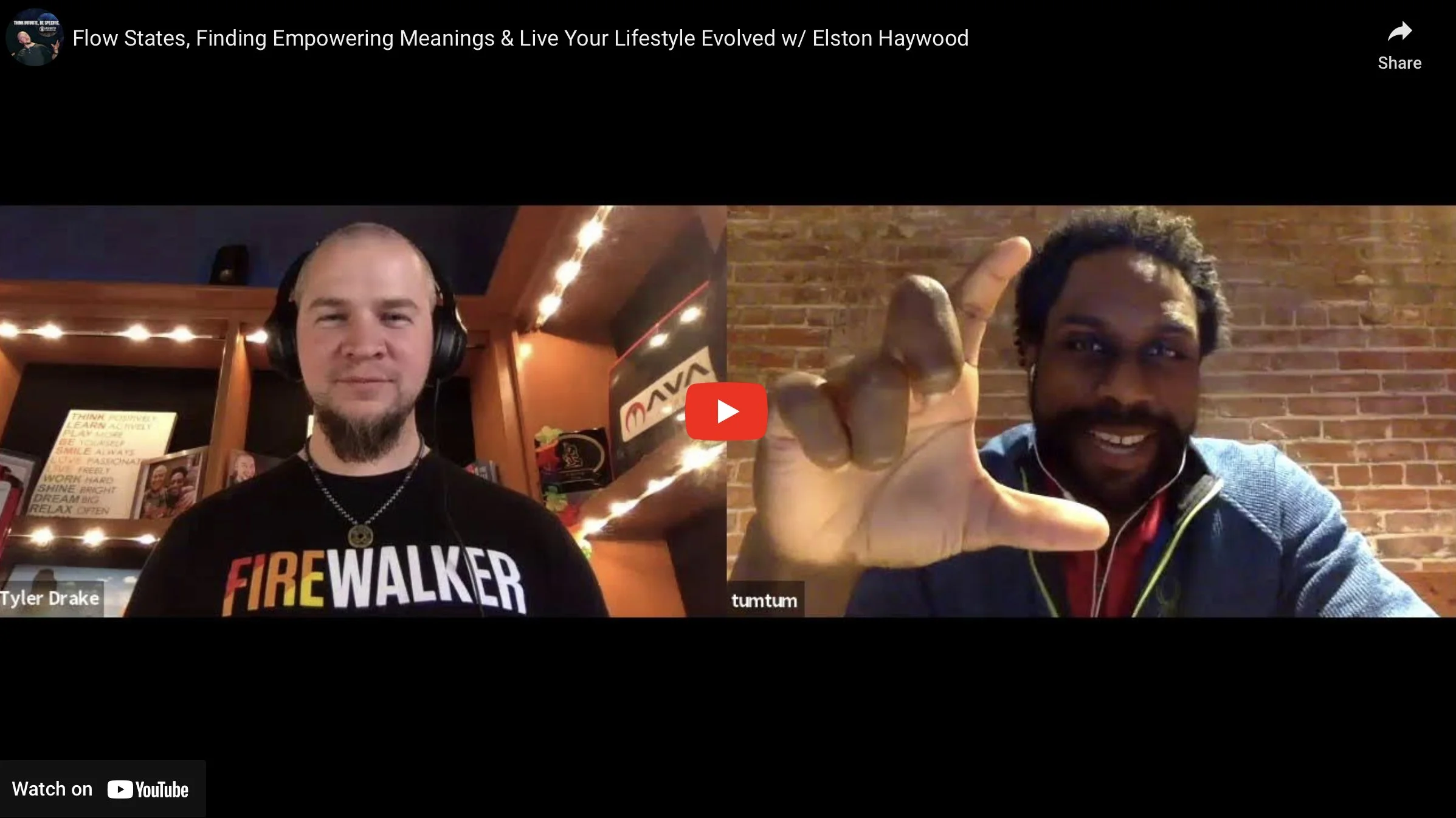 Flow States, Finding Empowering Meanings & Live Your Lifestyle Evolved w/ Elston Haywood