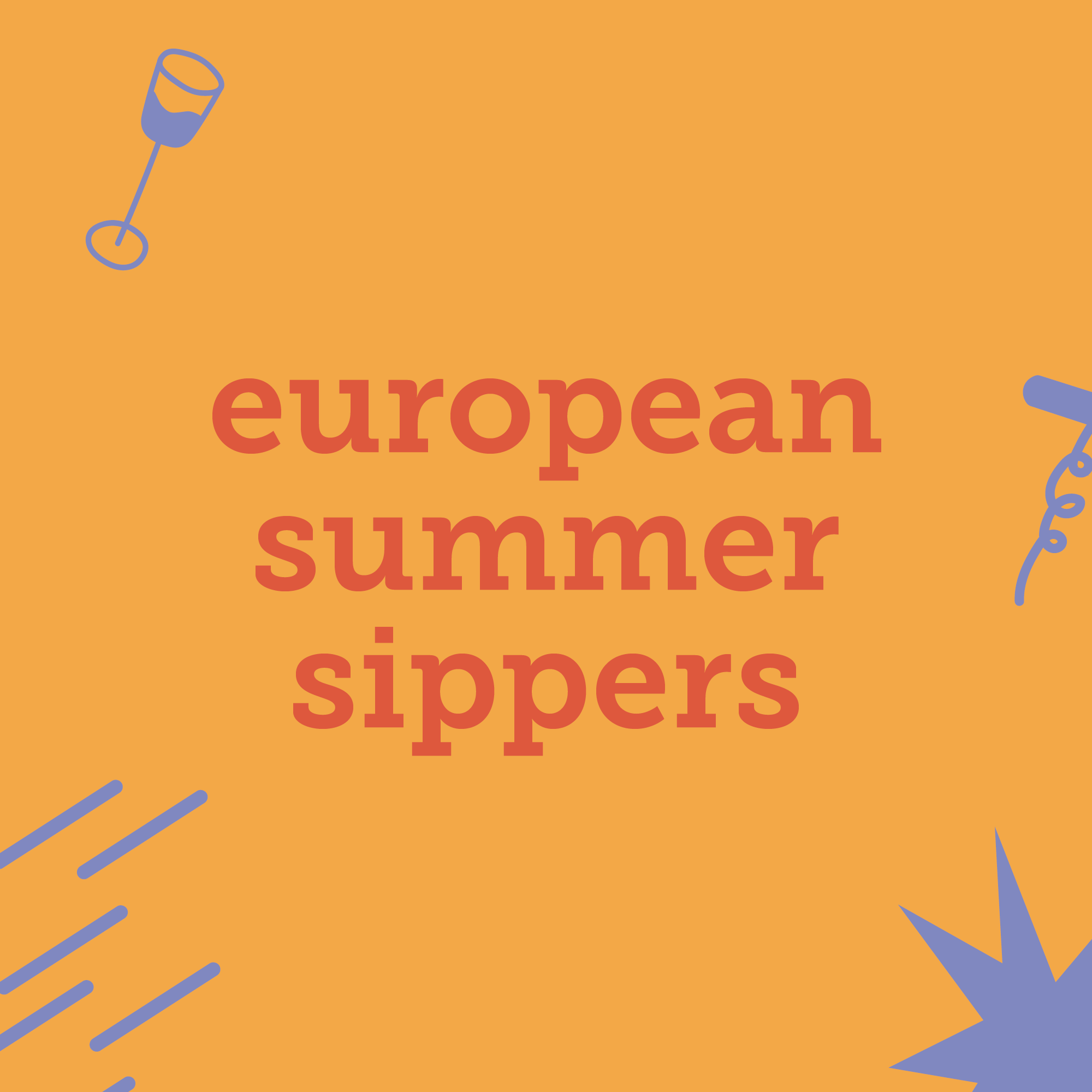 European Summer Sippers