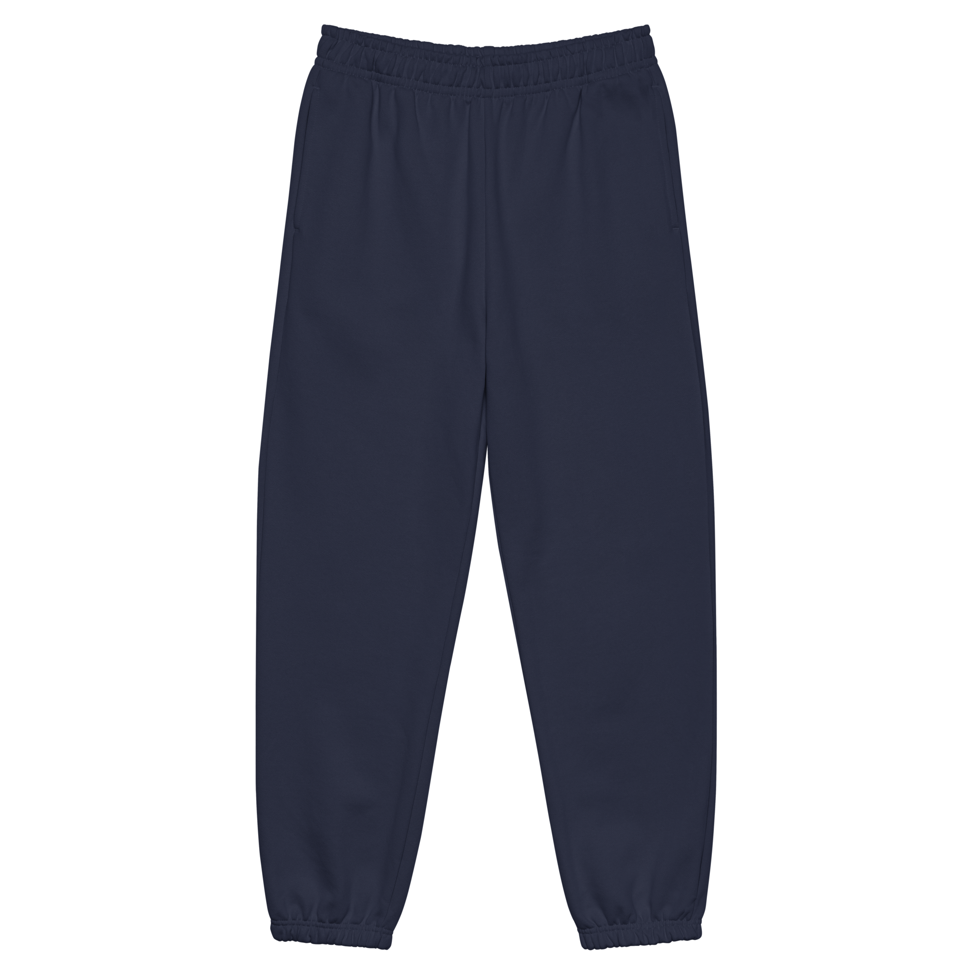 unisex-heavyweight-sweatpants-navy-front-68cd784972a76.png