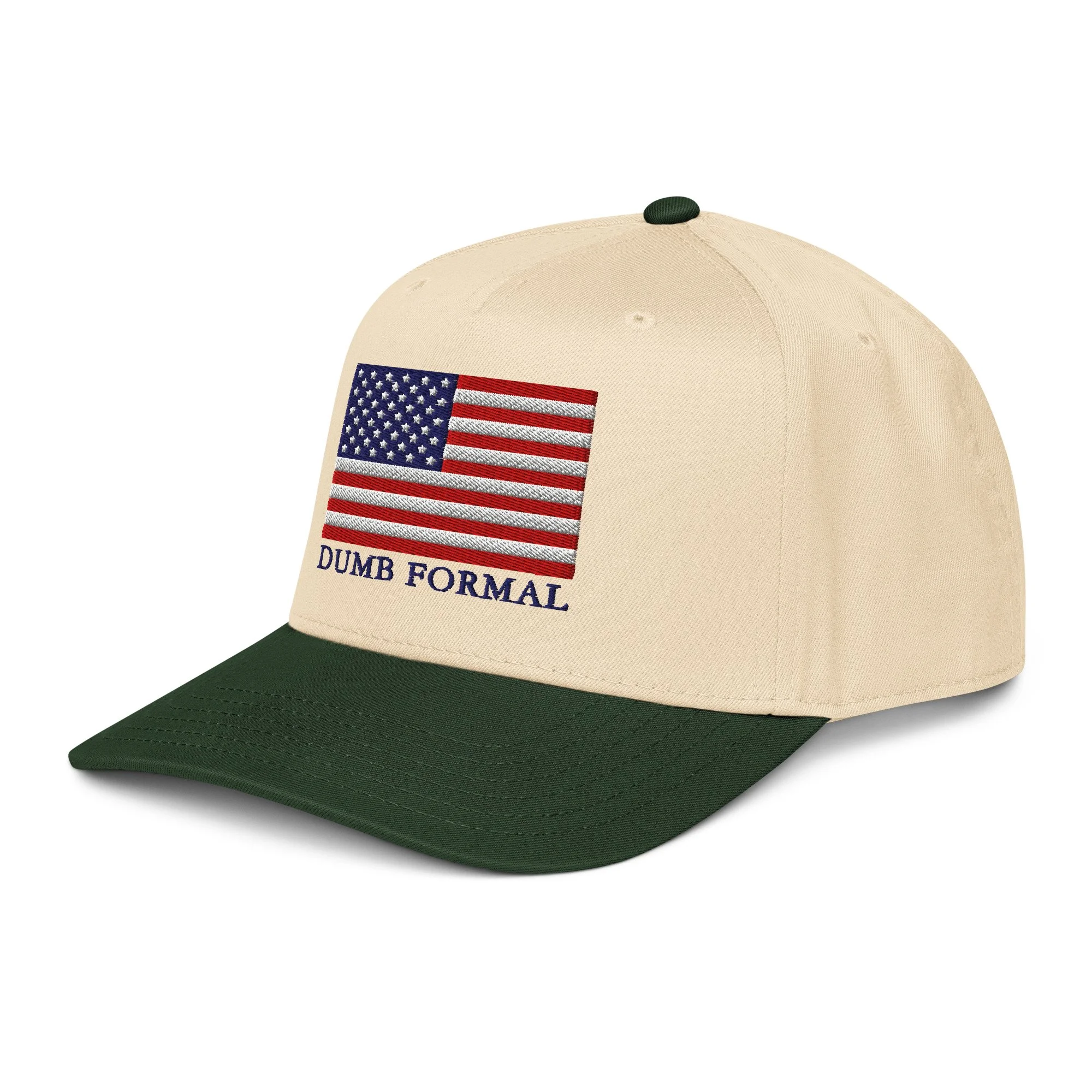 5-panel-mid-profile-baseball-cap-dark-green-natural-left-front-69408aa24f12d.jpg