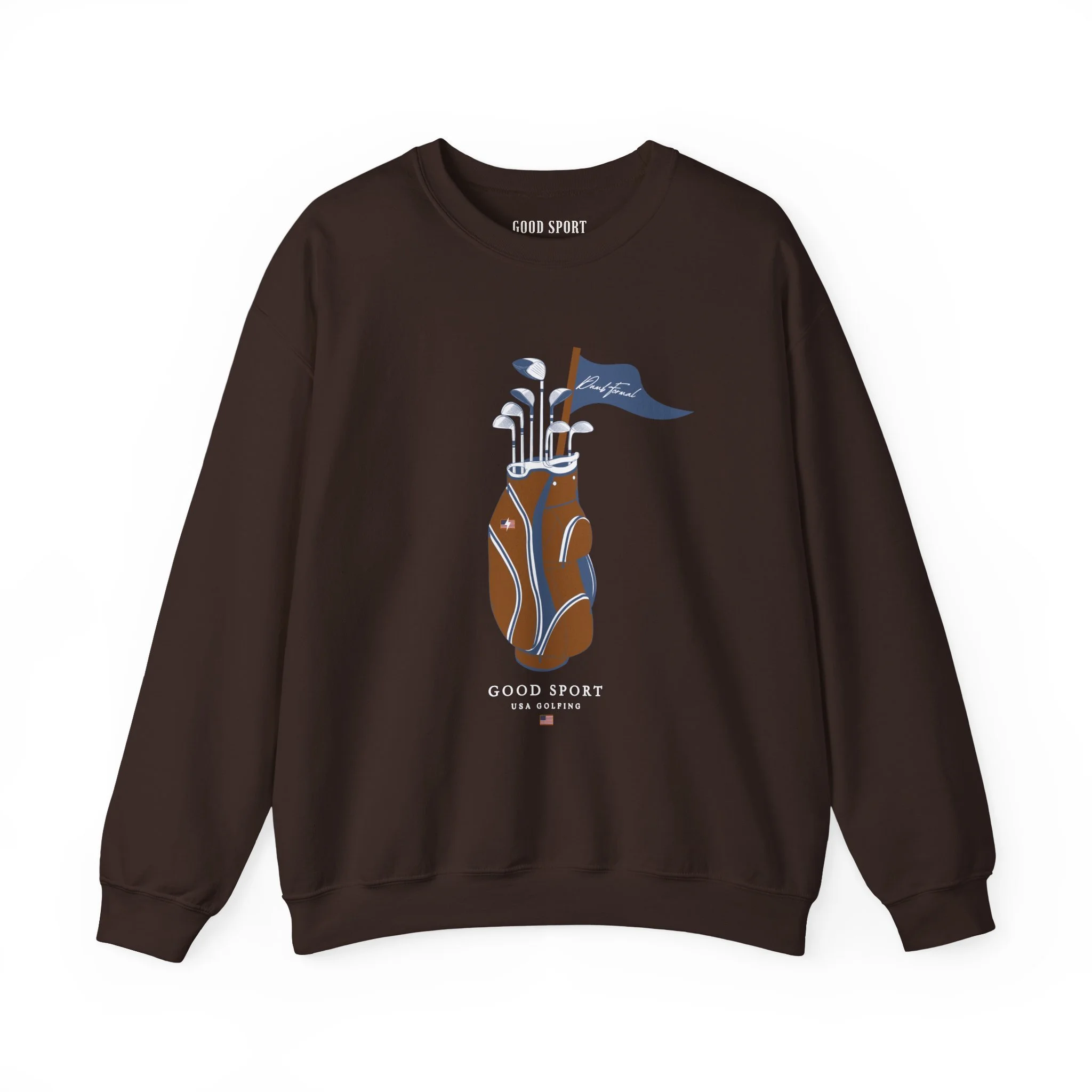Golf good sport crewneck Brown 2026