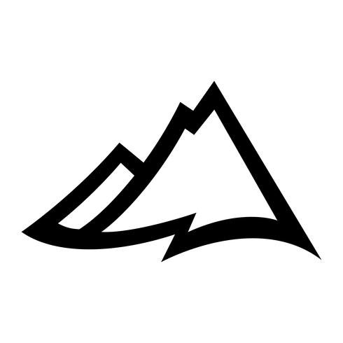 pictogramme montagne