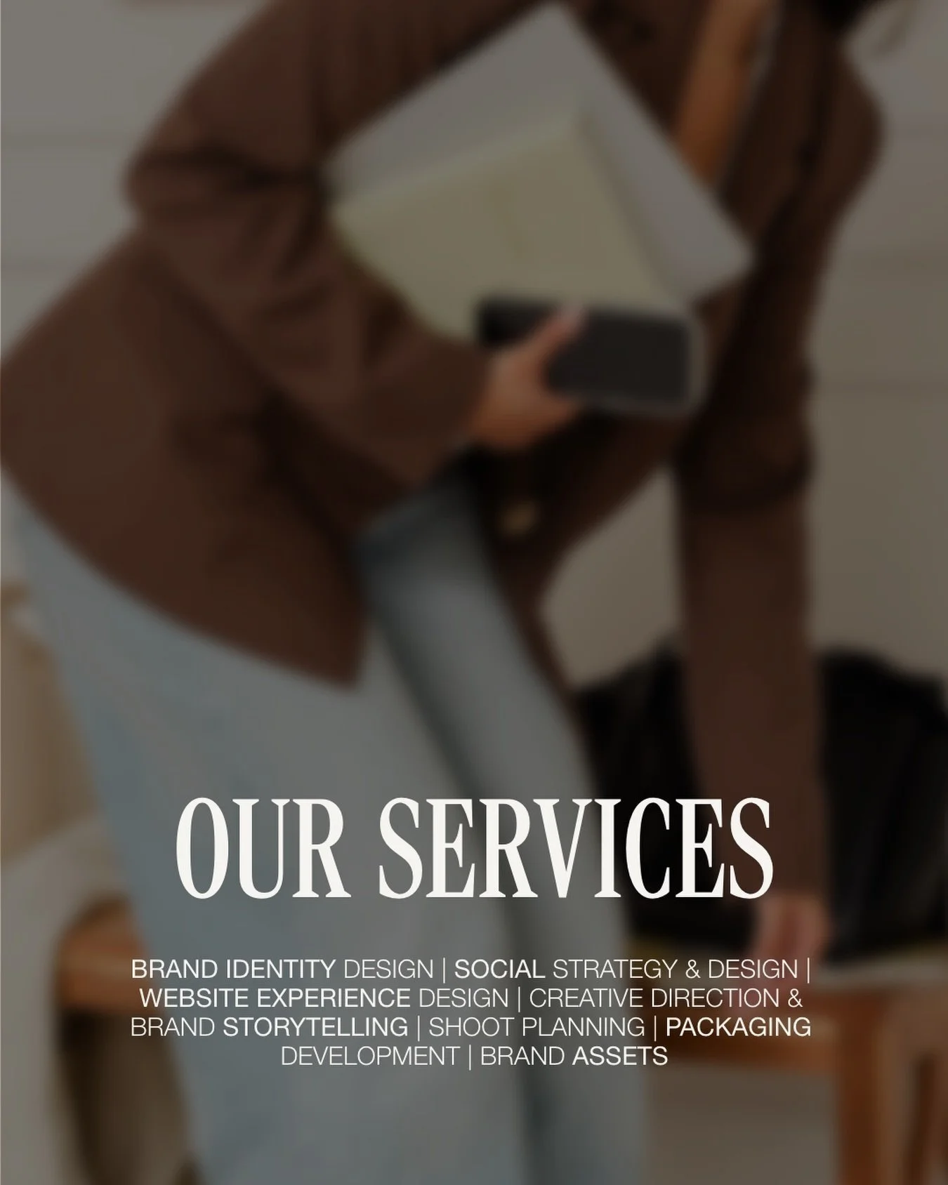 Your brand is the first impression, the feeling someone gets before they&rsquo;ve even spoken to you. Here, we build brands that stop the scroll, earn the trust, and grow the business.

From brand identity to packaging, websites to social &mdash; eve