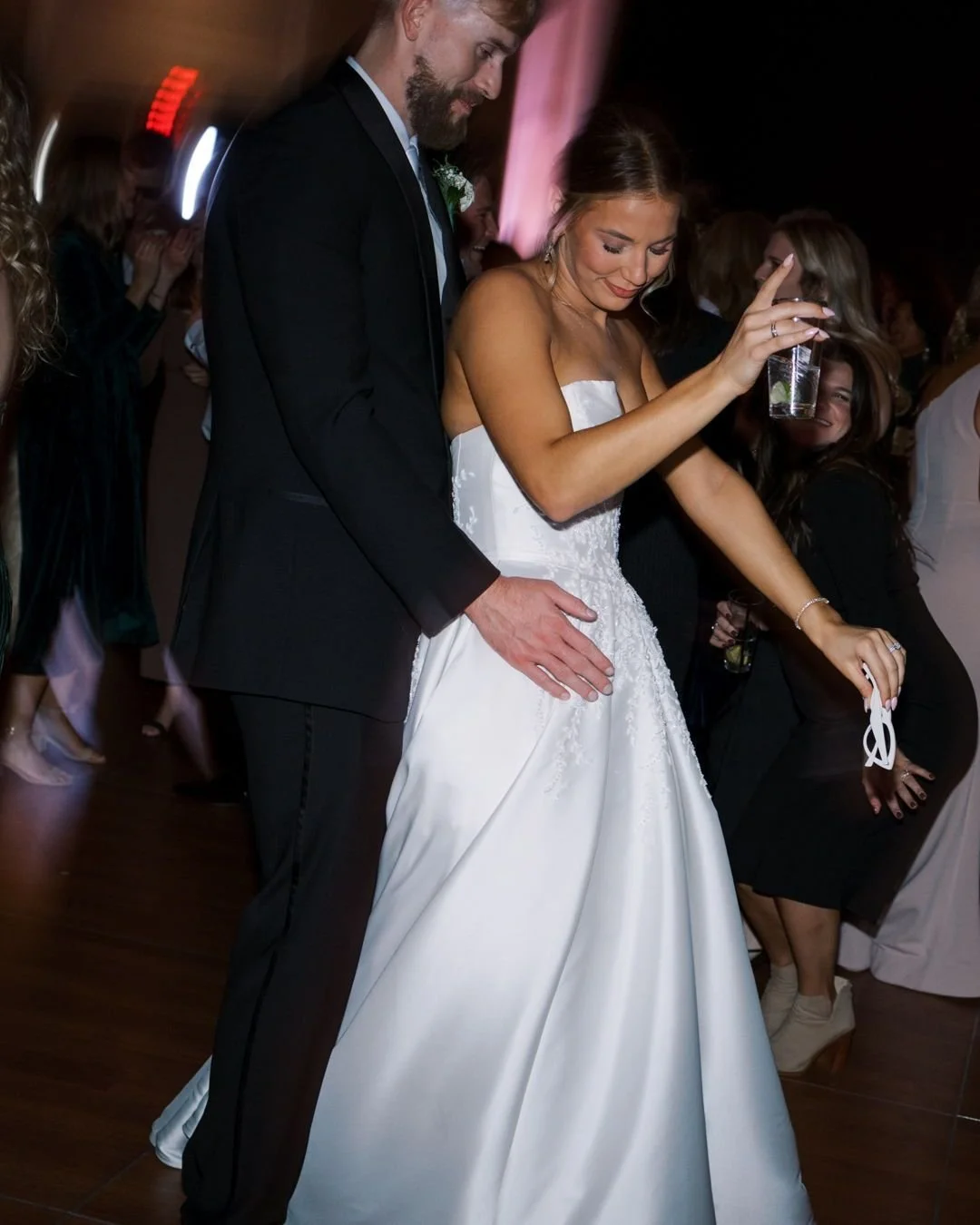 First Rule of the Dance floor: Never leave the dance floor 😜 

Creative Partners ✨ 
Planner: @nuellewedevents 
Photography + Video: @cmsphotographyllc