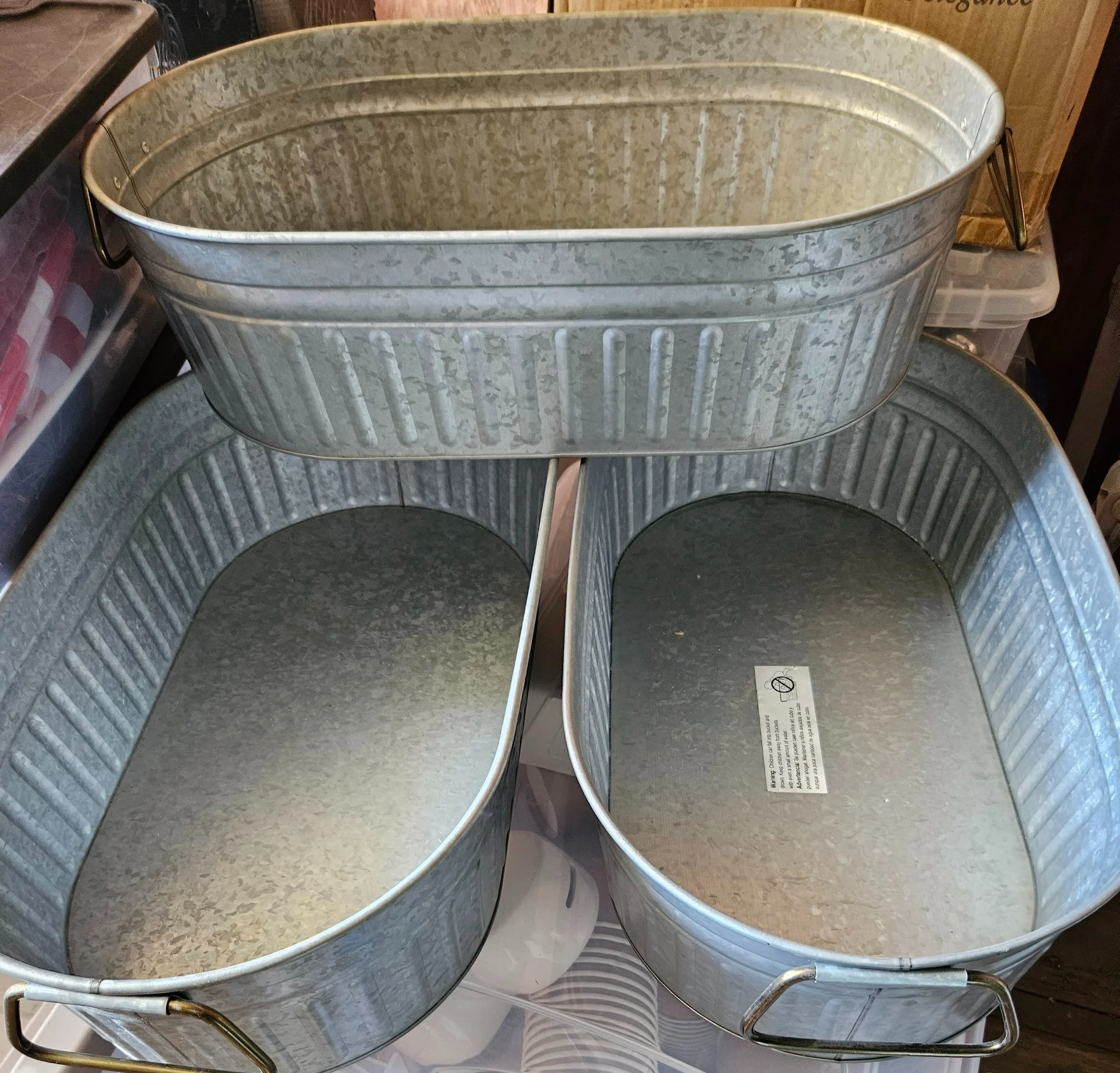 Galvanized Tub