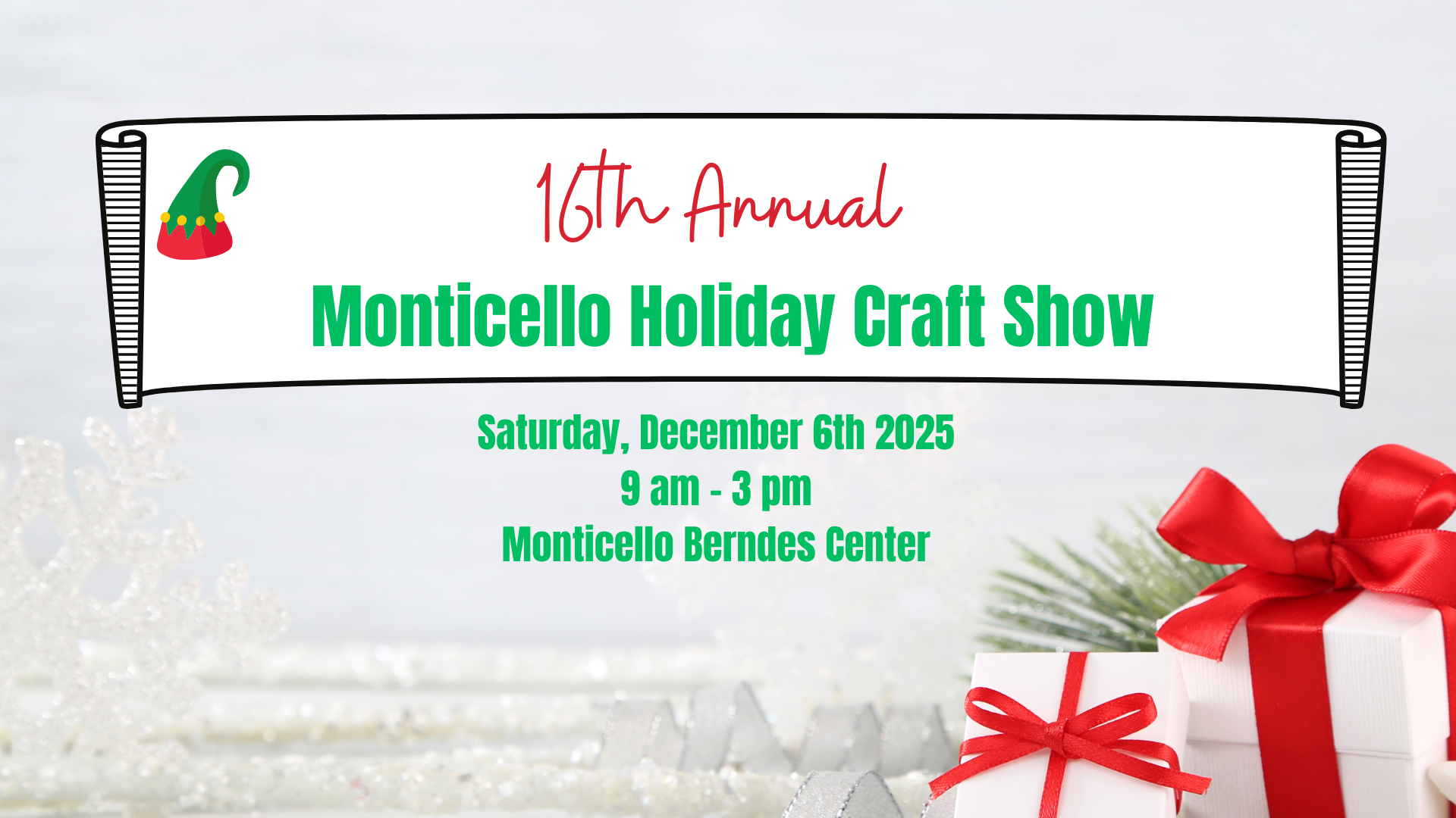 Annual Holiday Craft & Vendor Show