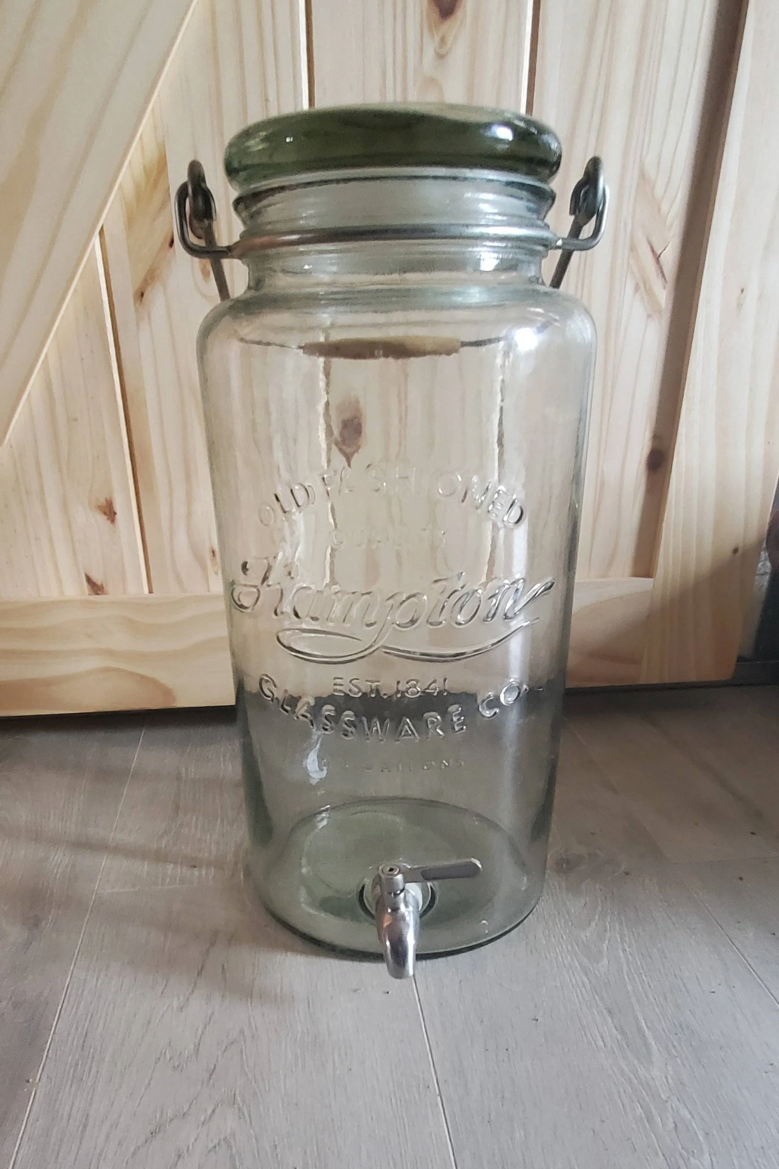 Glass Beverage Dispenser