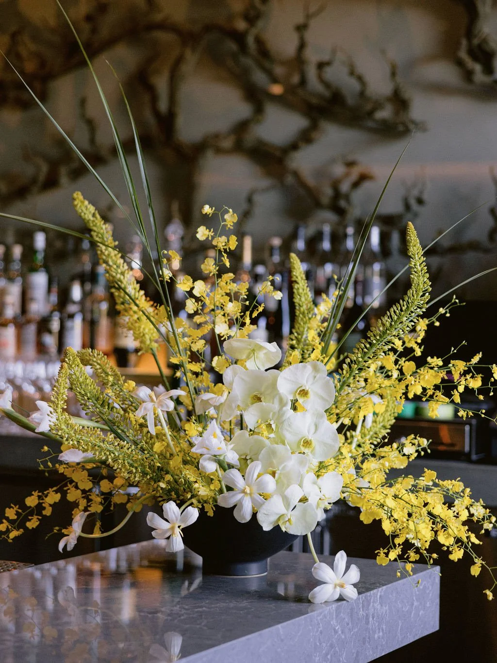 Morimoto Napa Wedding Welcome Party Flowers