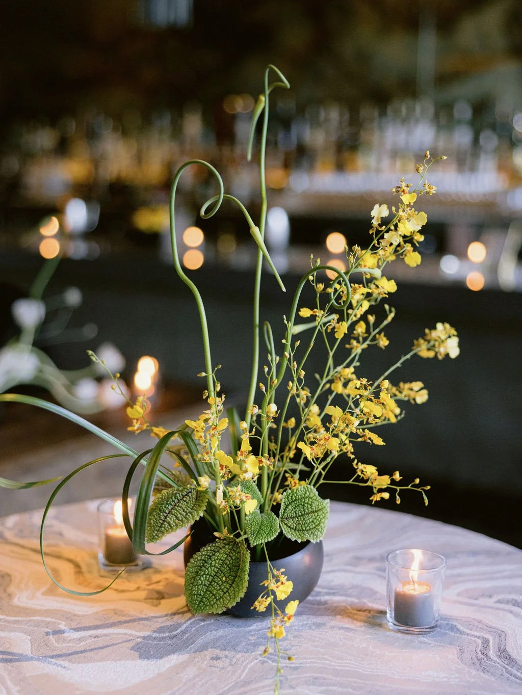 Morimoto Napa Wedding Welcome Party Flowers