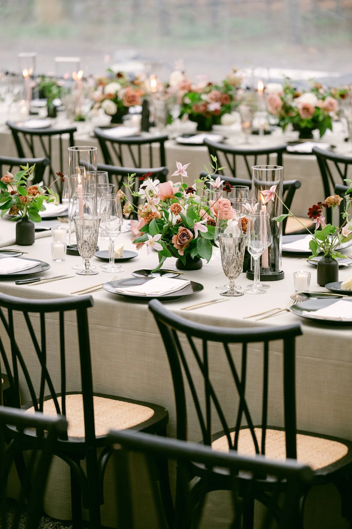 Beaulieu Garden Wedding Reception Flowers by Napa Florist
